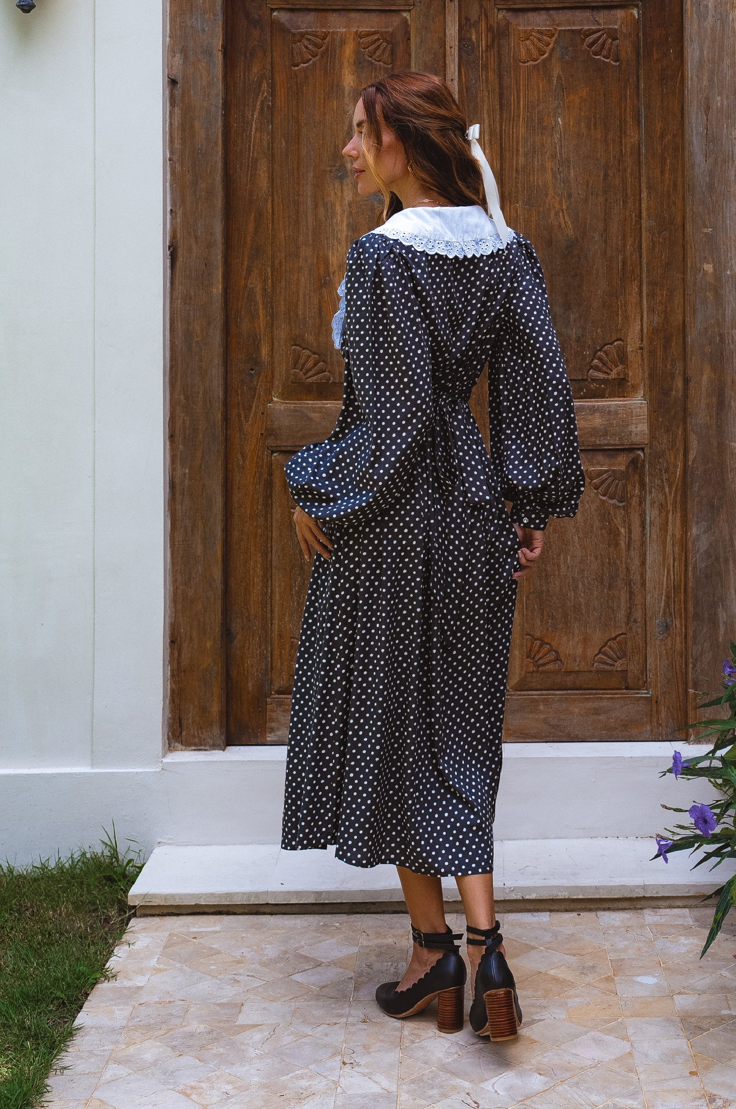 Glory Long Sleeve Midi Dress by Bali ELF