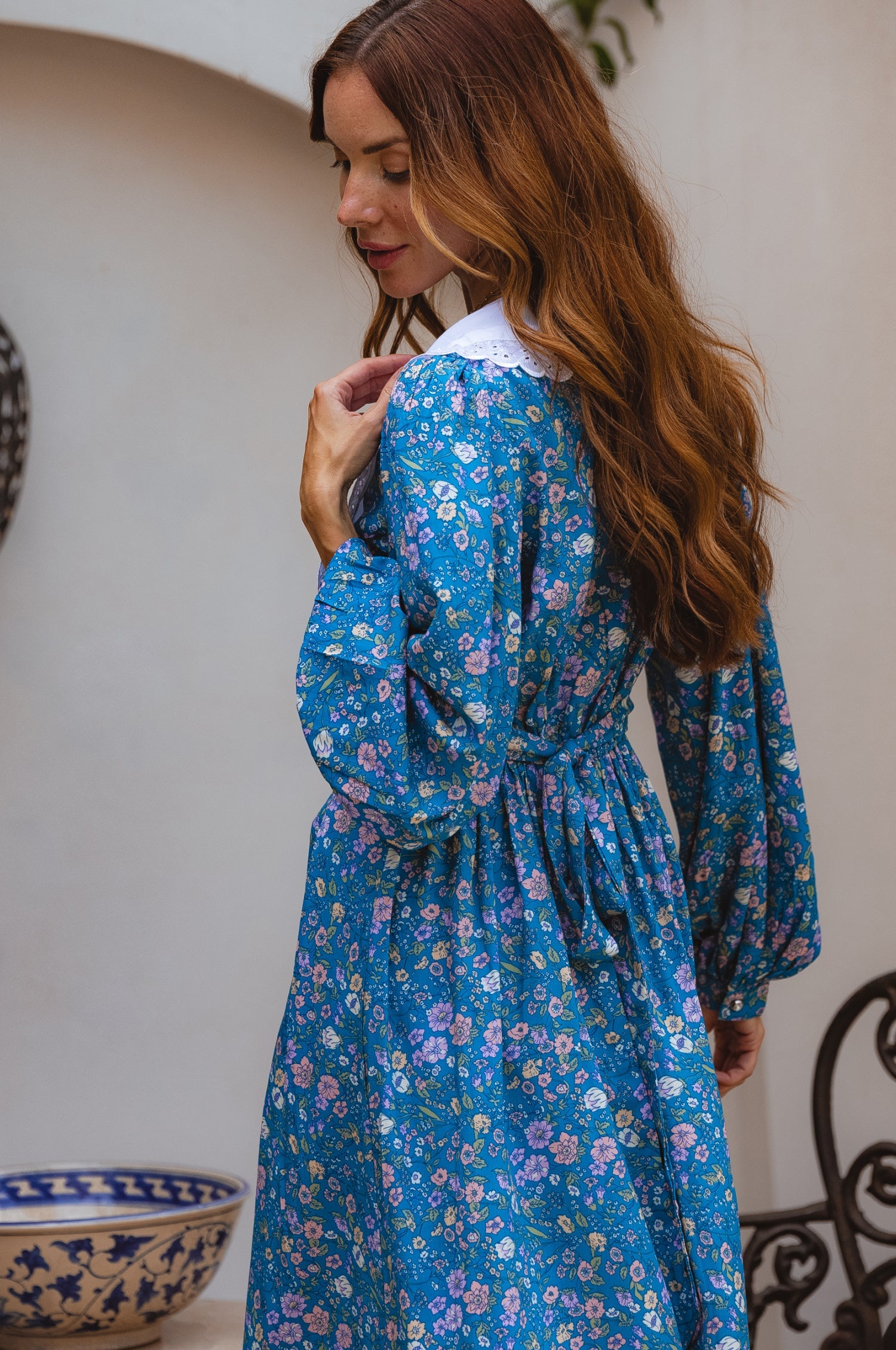 Glory Long Sleeve Midi Dress by Bali ELF