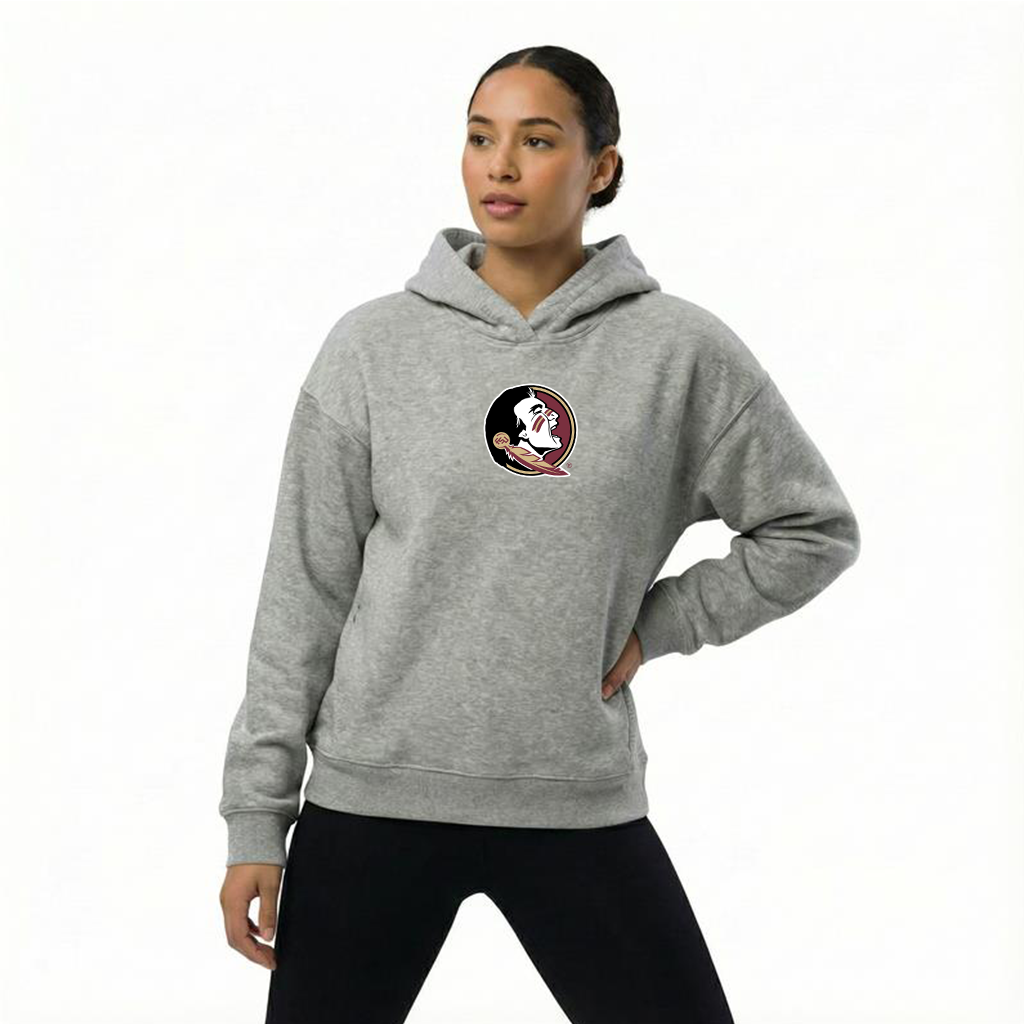 Oversized Zipper Pocket Hoodie Flordia State by Kadi