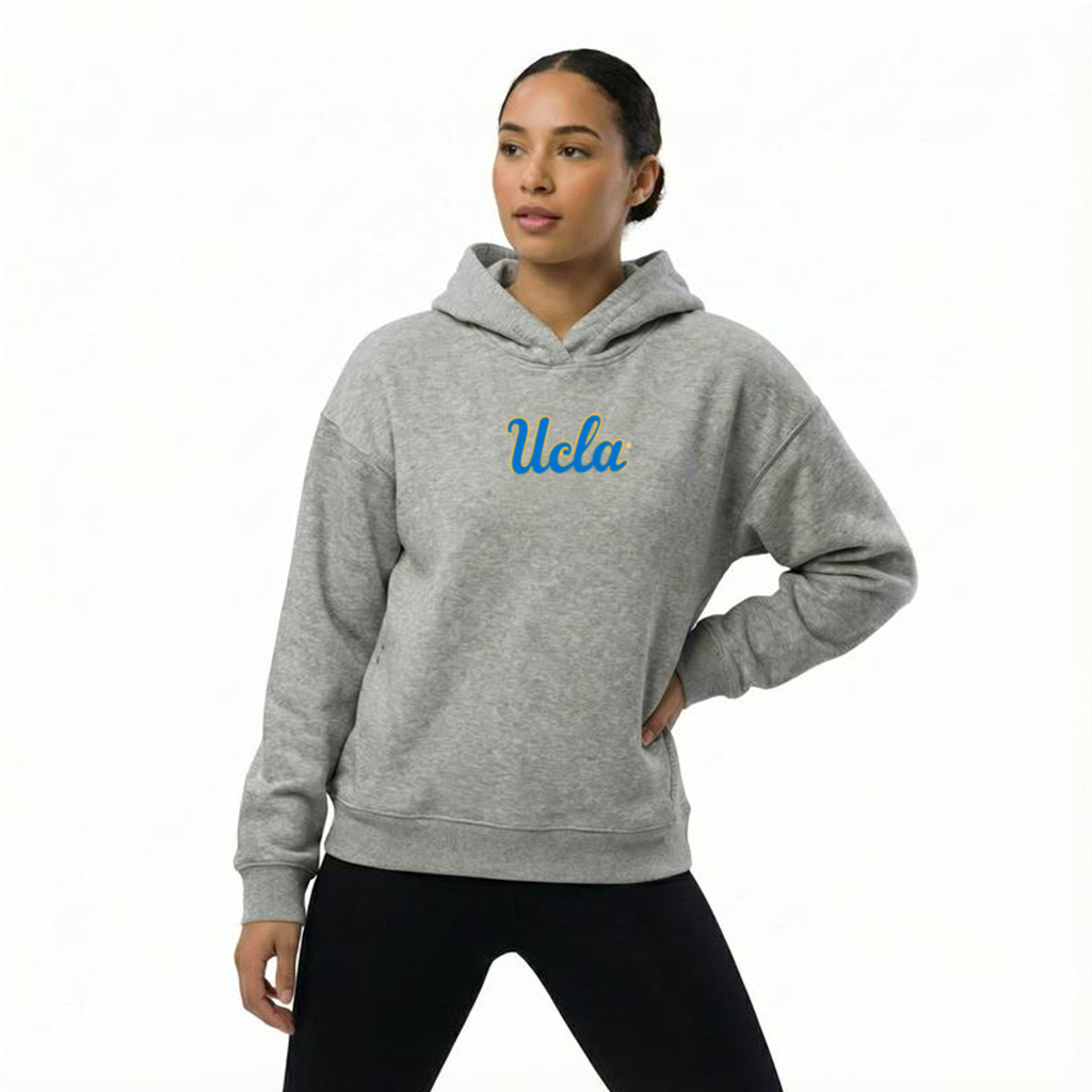 Oversized Zipper Pocket Hoodie Ucla by Kadi