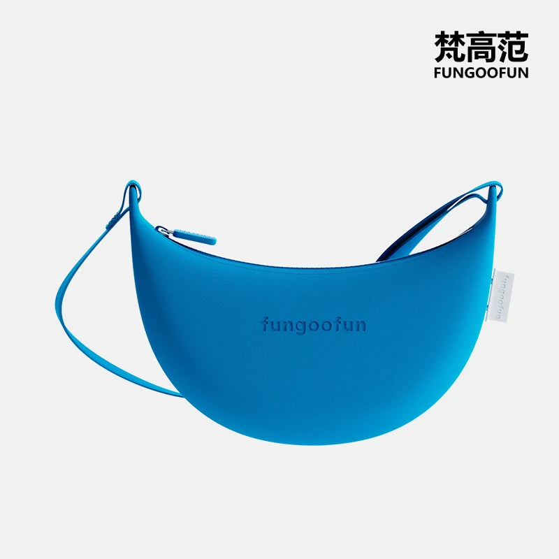 Fungoofun Banana Crossbody Bag - Blue