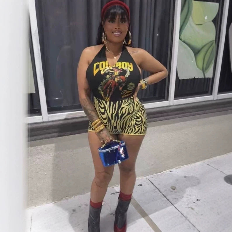 Wild Card romper back