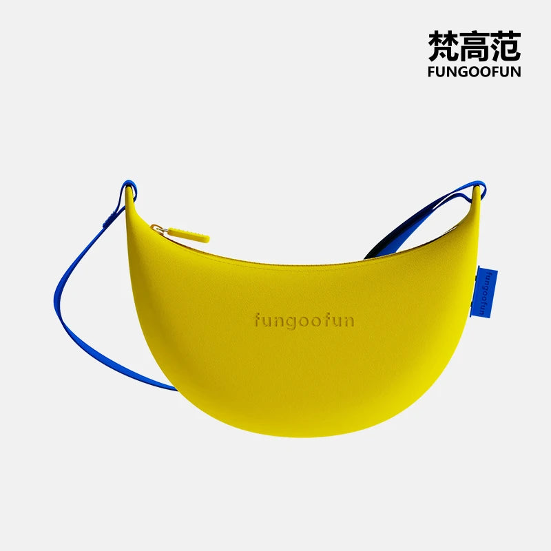Fungoofun Banana Crossbody Bag - Yellow
