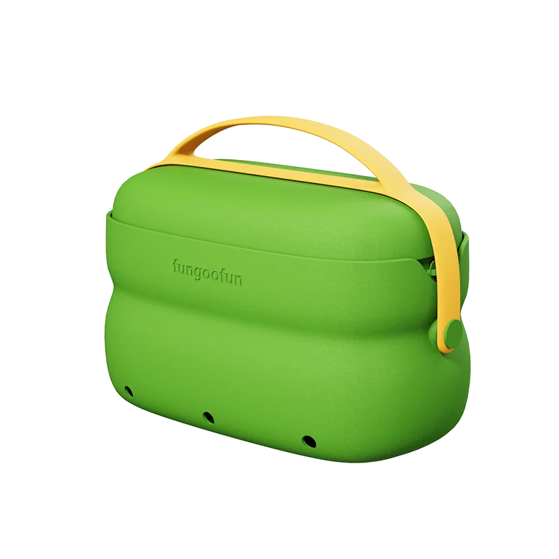 Fungoofun 2-in-1 Toiletry & Makeup Bag - Green