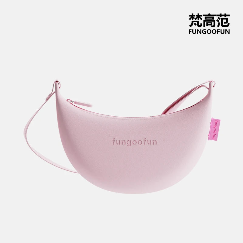 Fungoofun Banana Crossbody Bag - Pink
