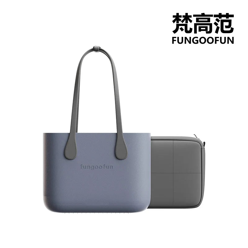 Fungoofun Tongtong Tote Bag - Dark Gray