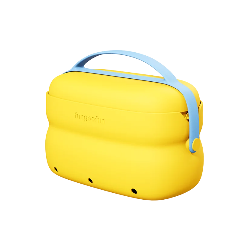 Fungoofun 2-in-1 Toiletry & Makeup Bag - Yellow
