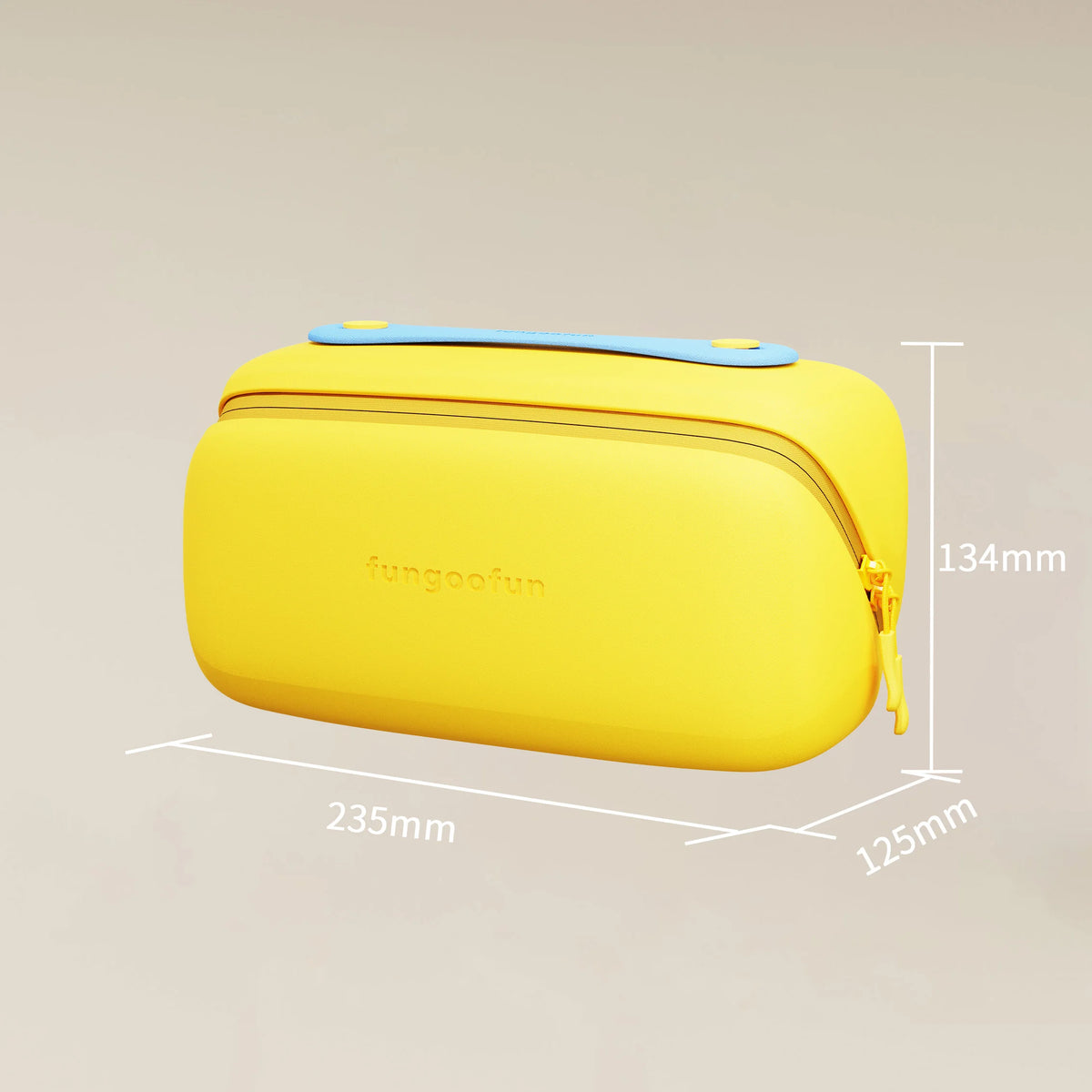 Fungoofun Time-Capsule Makeup Bag - Yellow