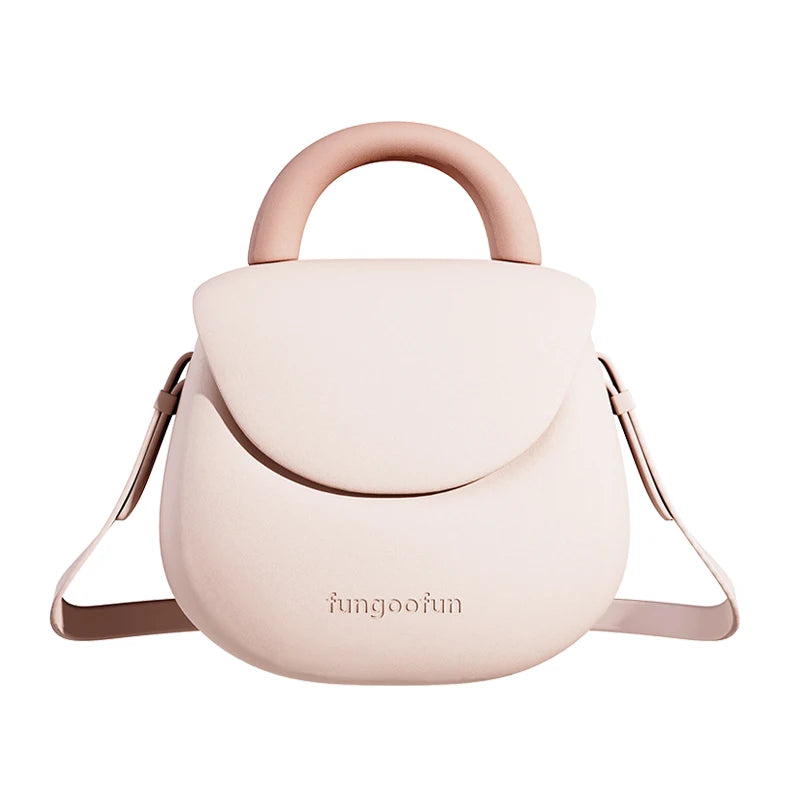 Fungoofun Gourd Crossbody Bag - Off-White