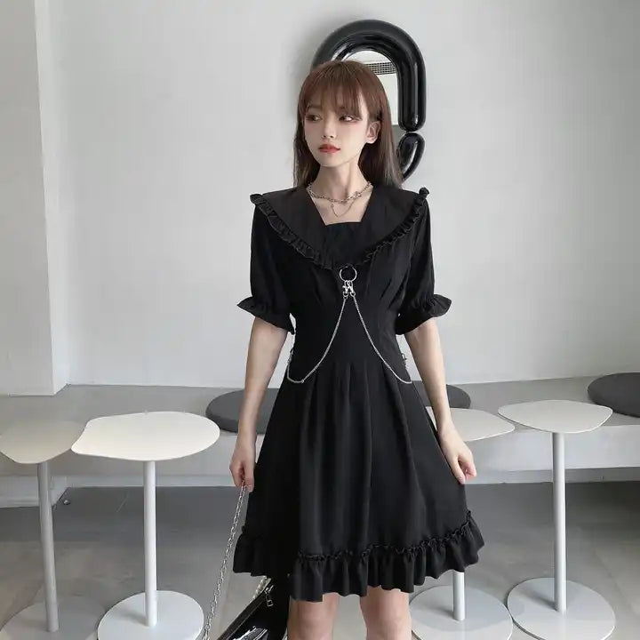 Gothic Chain Dress by The Cursed Closet