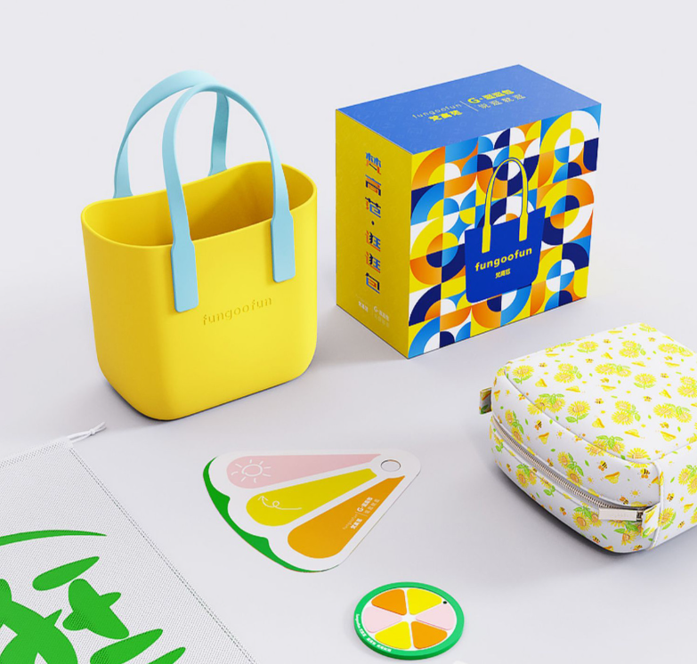 Fungoofun Shopping Tote colors