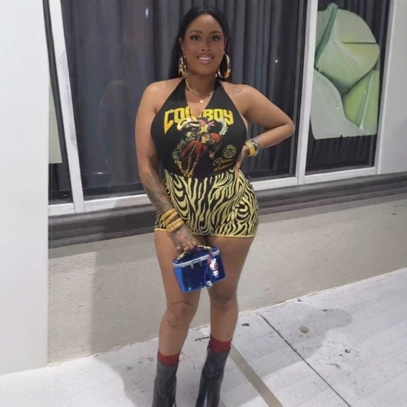 Wild Card romper colorway