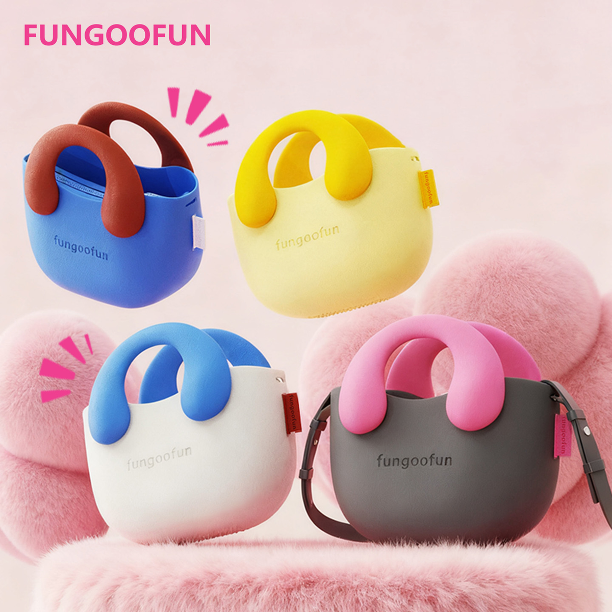 Fungoofun 3-in-1 Phone Crossbody Bag