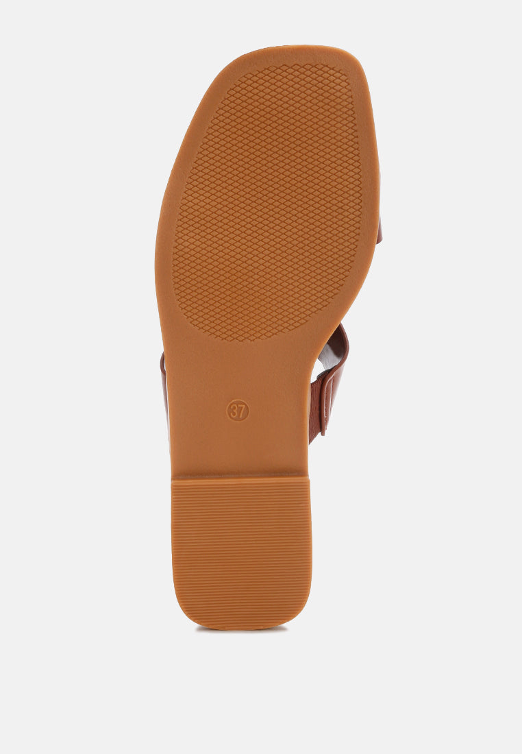 Hunab Gladiator Flat Slip Ons