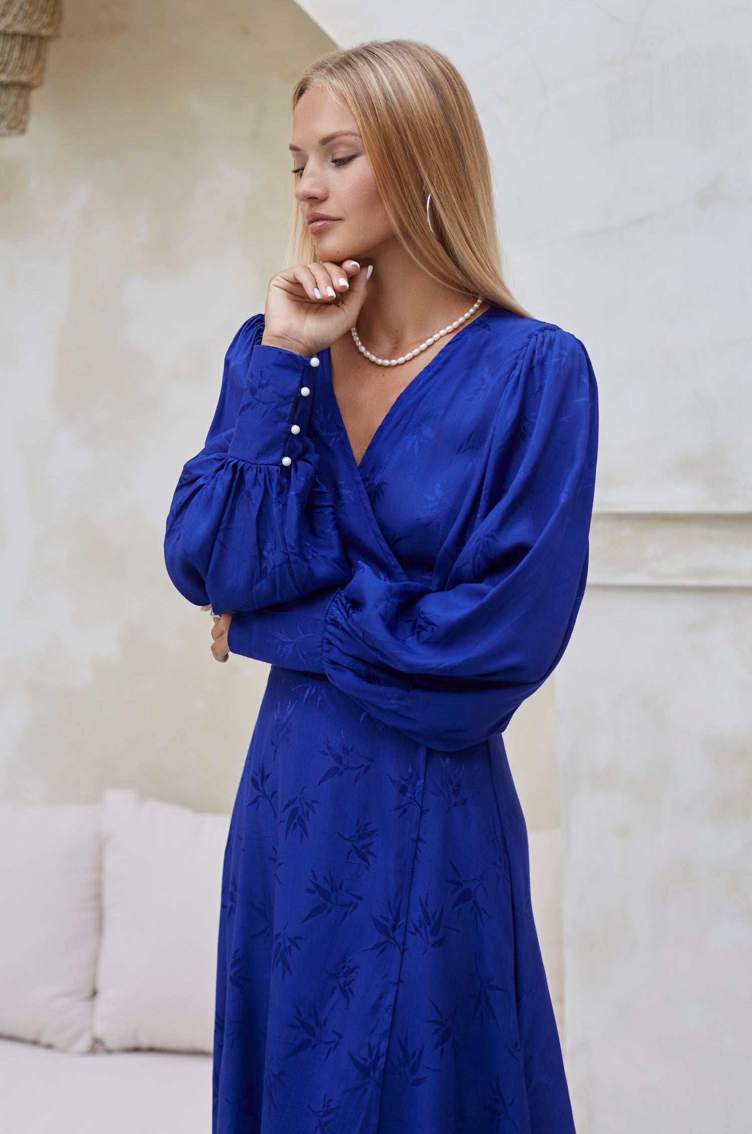 Isabella Long Sleeve Wrap Dress by Bali ELF