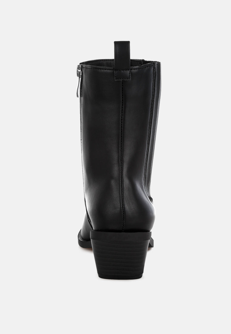 High Ankle Chelsea Boots by RAG