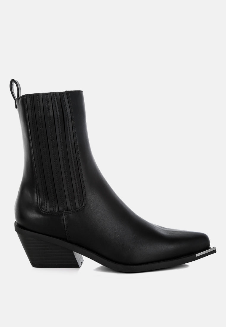 High Ankle Chelsea Boots by RAG