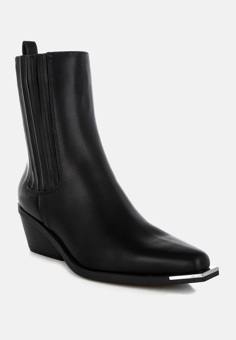 High Ankle Chelsea Boots by RAG