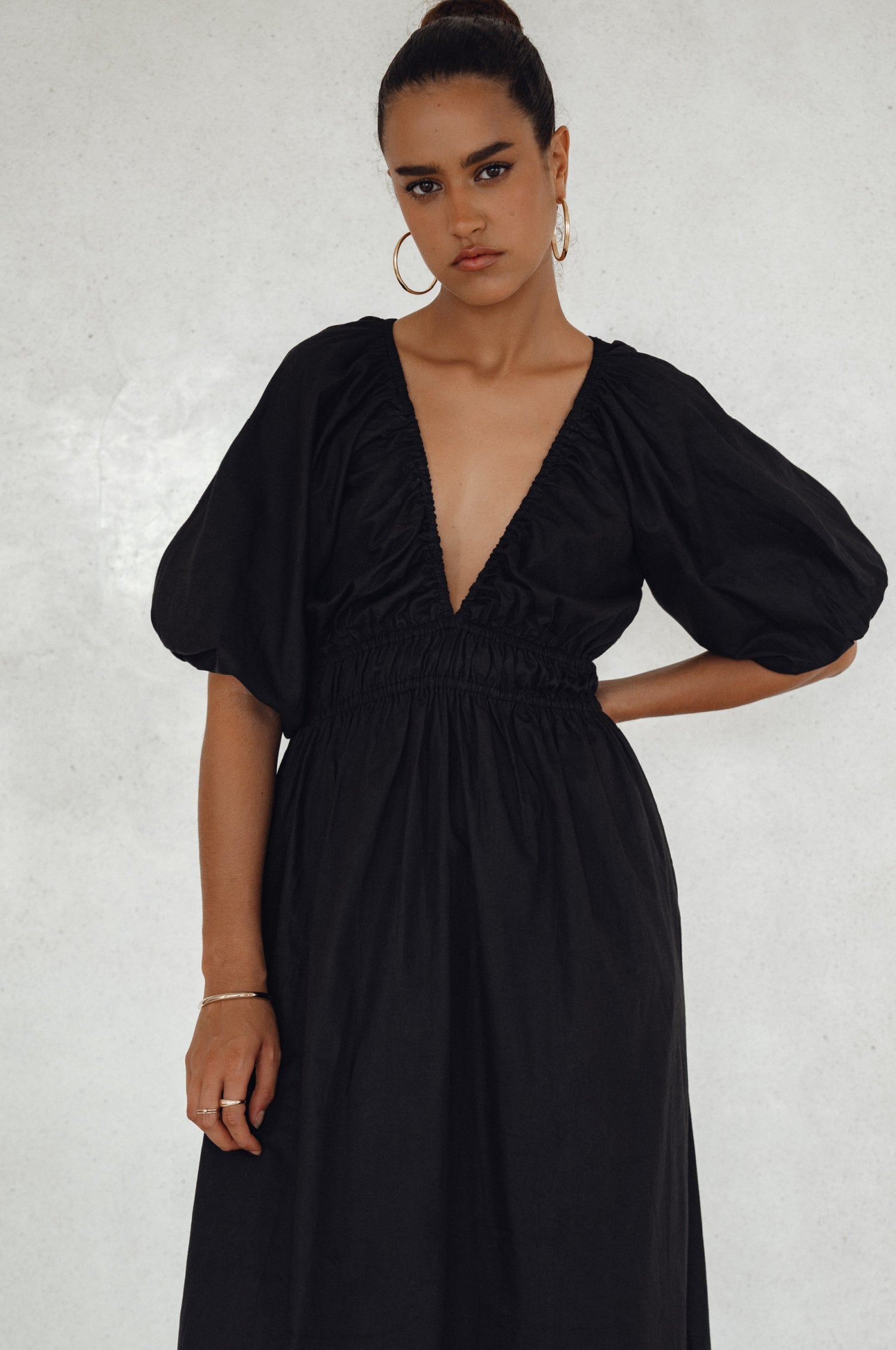 Kezas Cotton Maxi Dress by Bali ELF