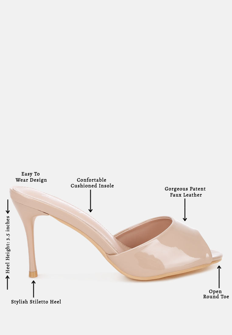 Lilith Peep Toe Stiletto Heel Sandals