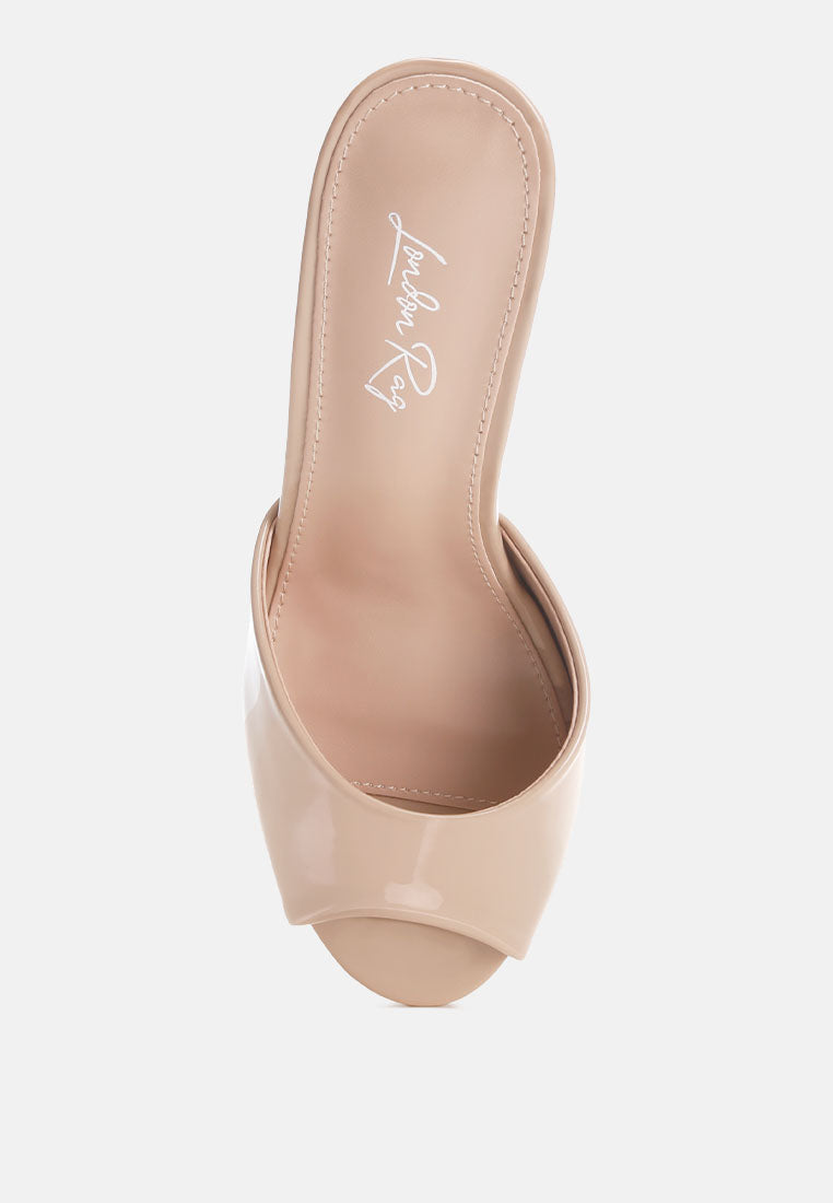 Lilith Peep Toe Stiletto Heel Sandals