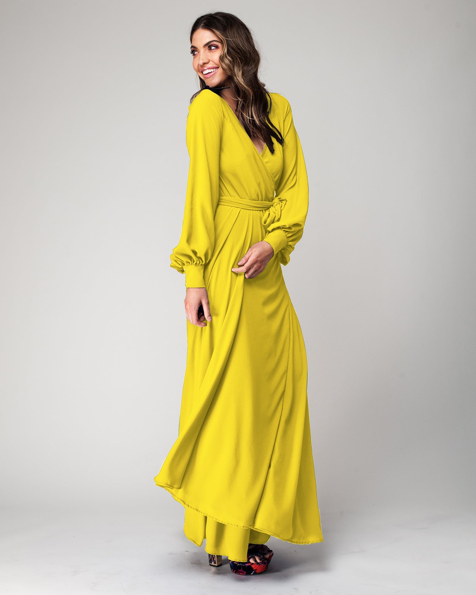 LilyPad Maxi Dress - Canary by Meghan Fabulous