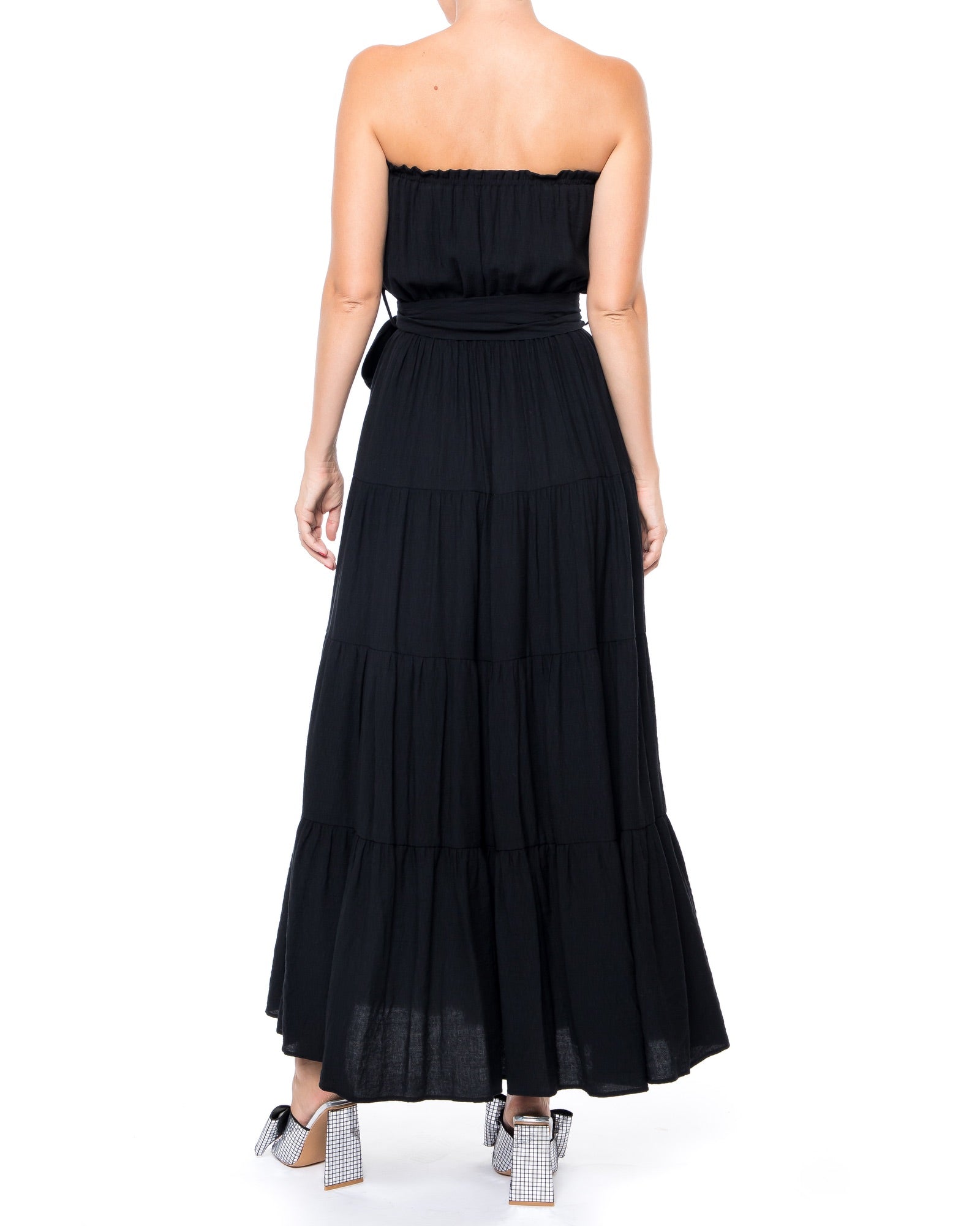 Makena Maxi Dress - Black by Meghan Fabulous