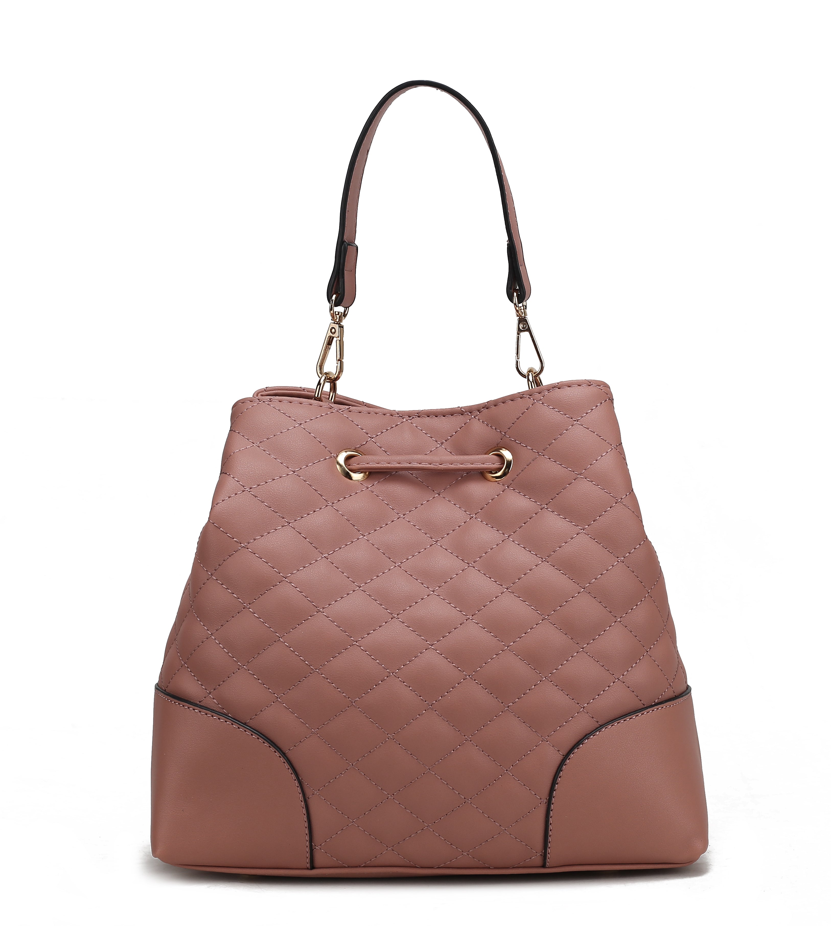 Wendy 2 PCS Bucket Bag with Wristlet by MKF Collection by Mia K.