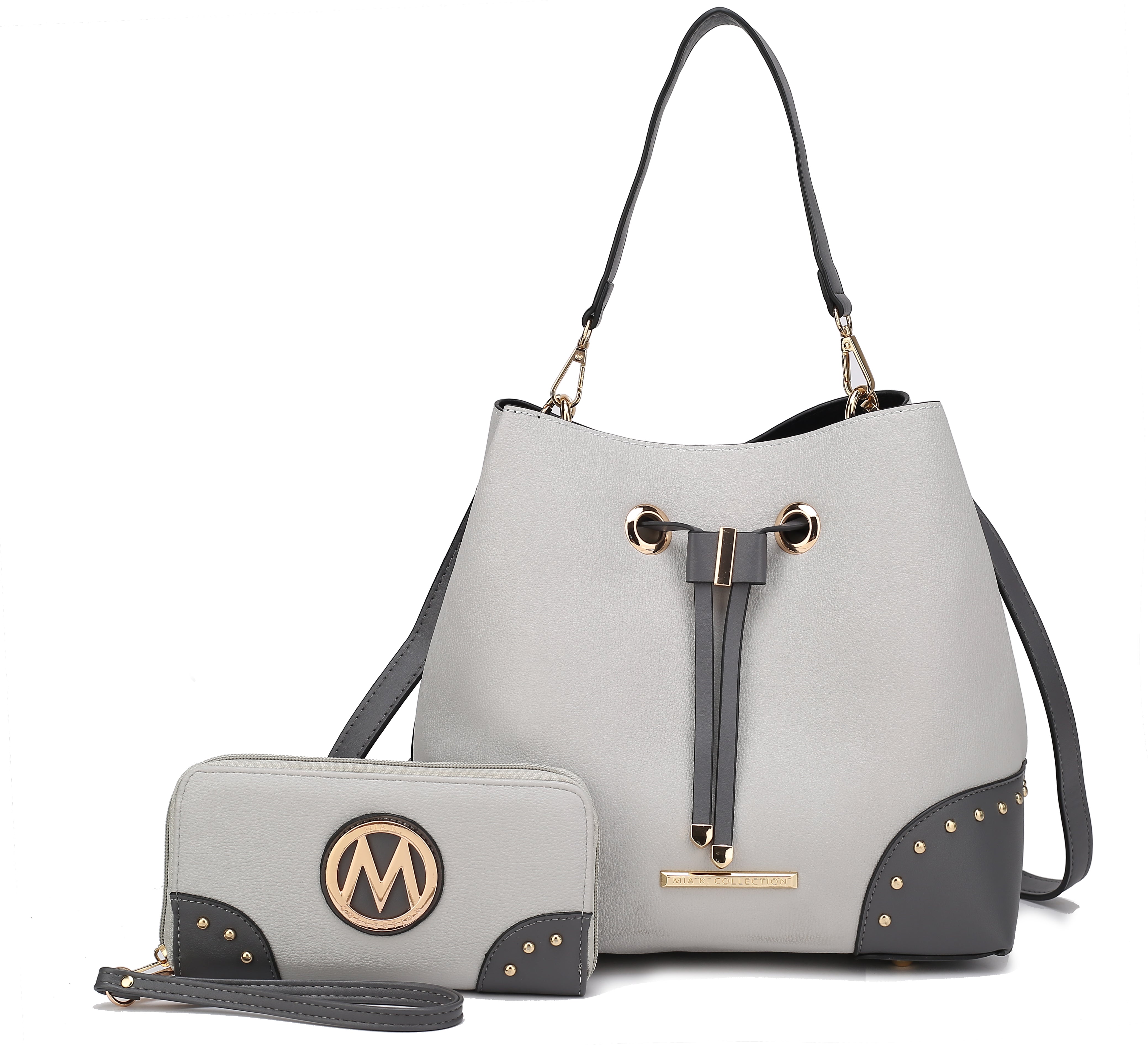 Candice Bucket Bag and Wallet Set by MKF Collection by Mia K.