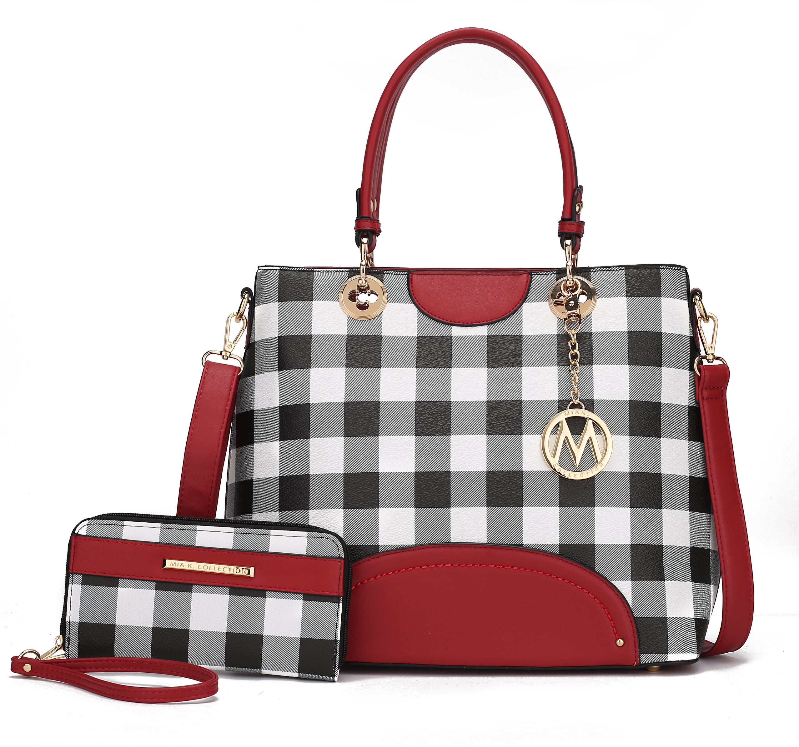 Gabriella Handbag and Wallet Set by MKF Collection by Mia K.