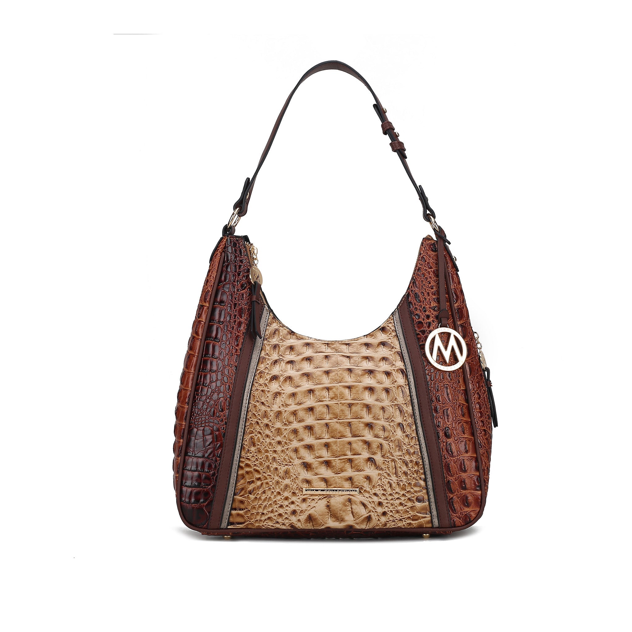 Becket Embossed Shoulder Bag by MKF Collection by Mia K.