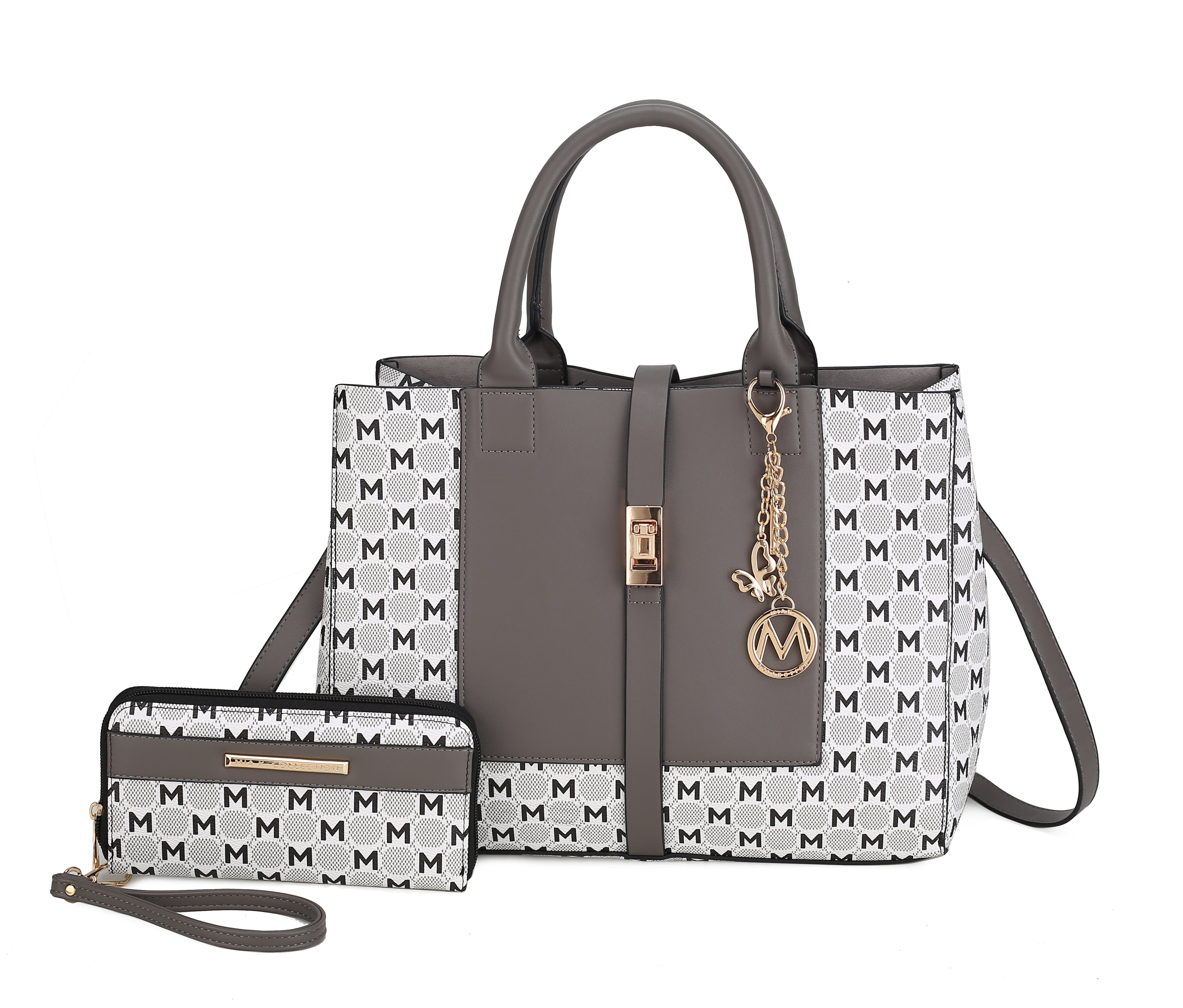 Yuliana III Shoulder Bag and Wallet Set by MKF Collection by Mia K.