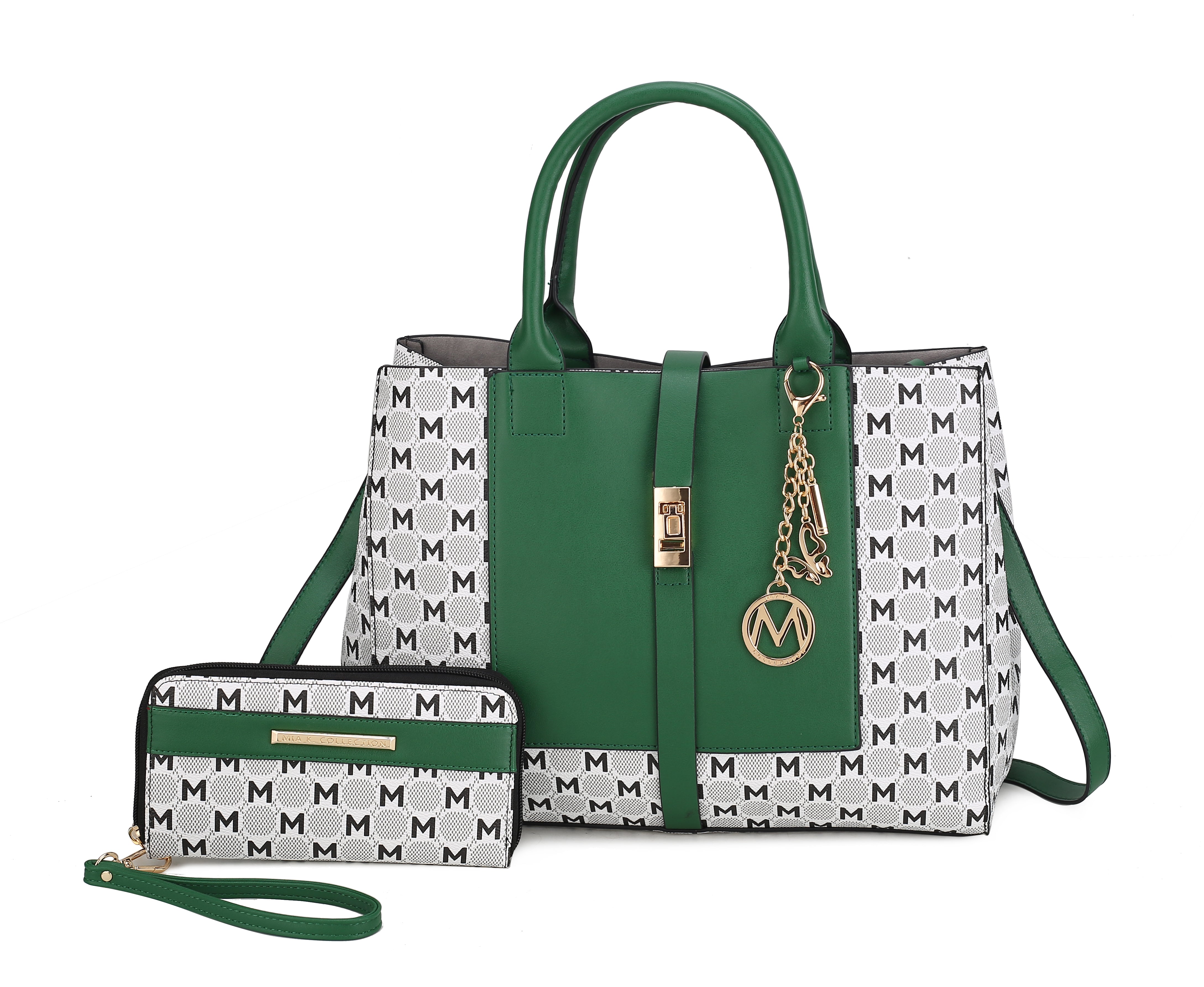 Yuliana III Shoulder Bag and Wallet Set by MKF Collection by Mia K.