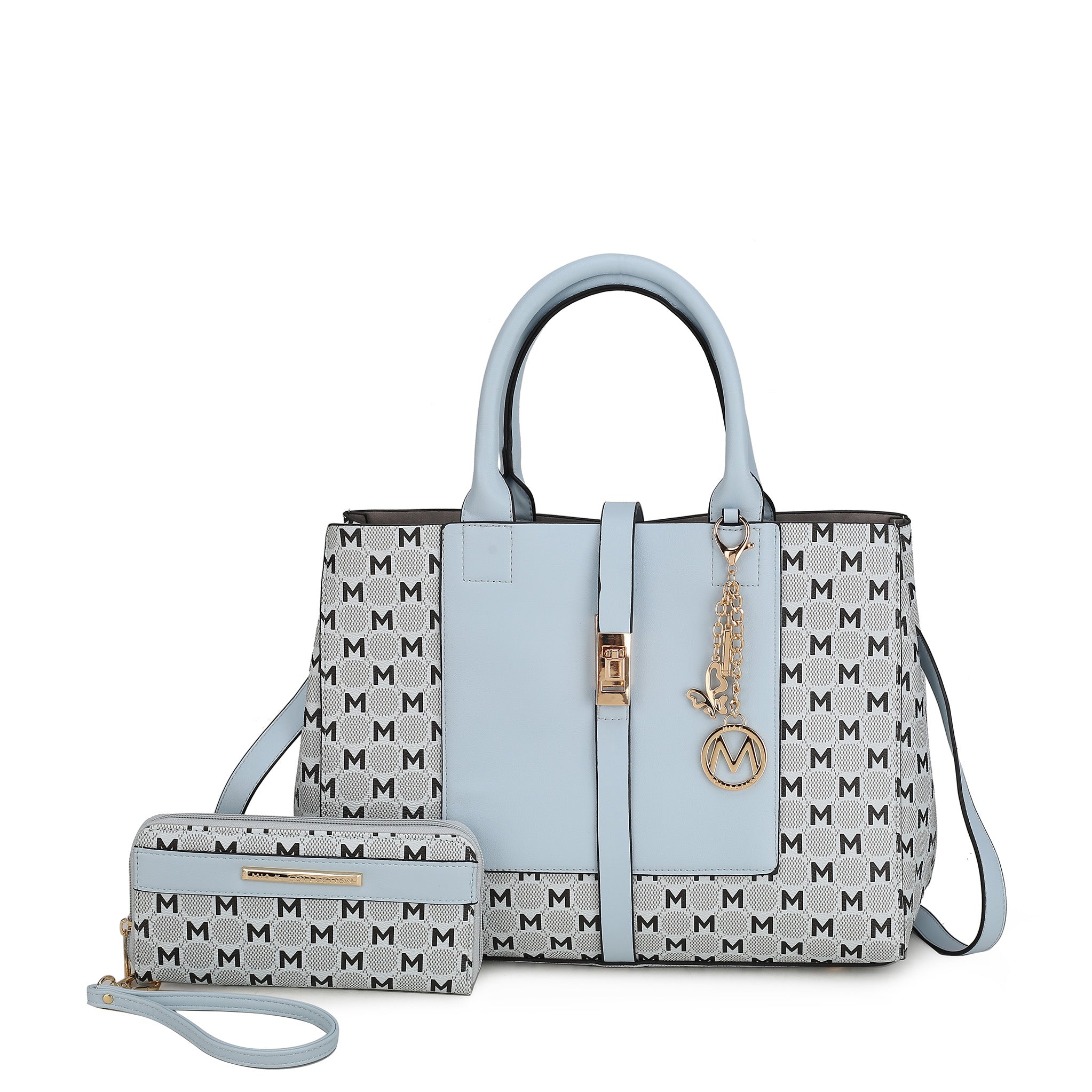 Yuliana III Shoulder Bag and Wallet Set by MKF Collection by Mia K.