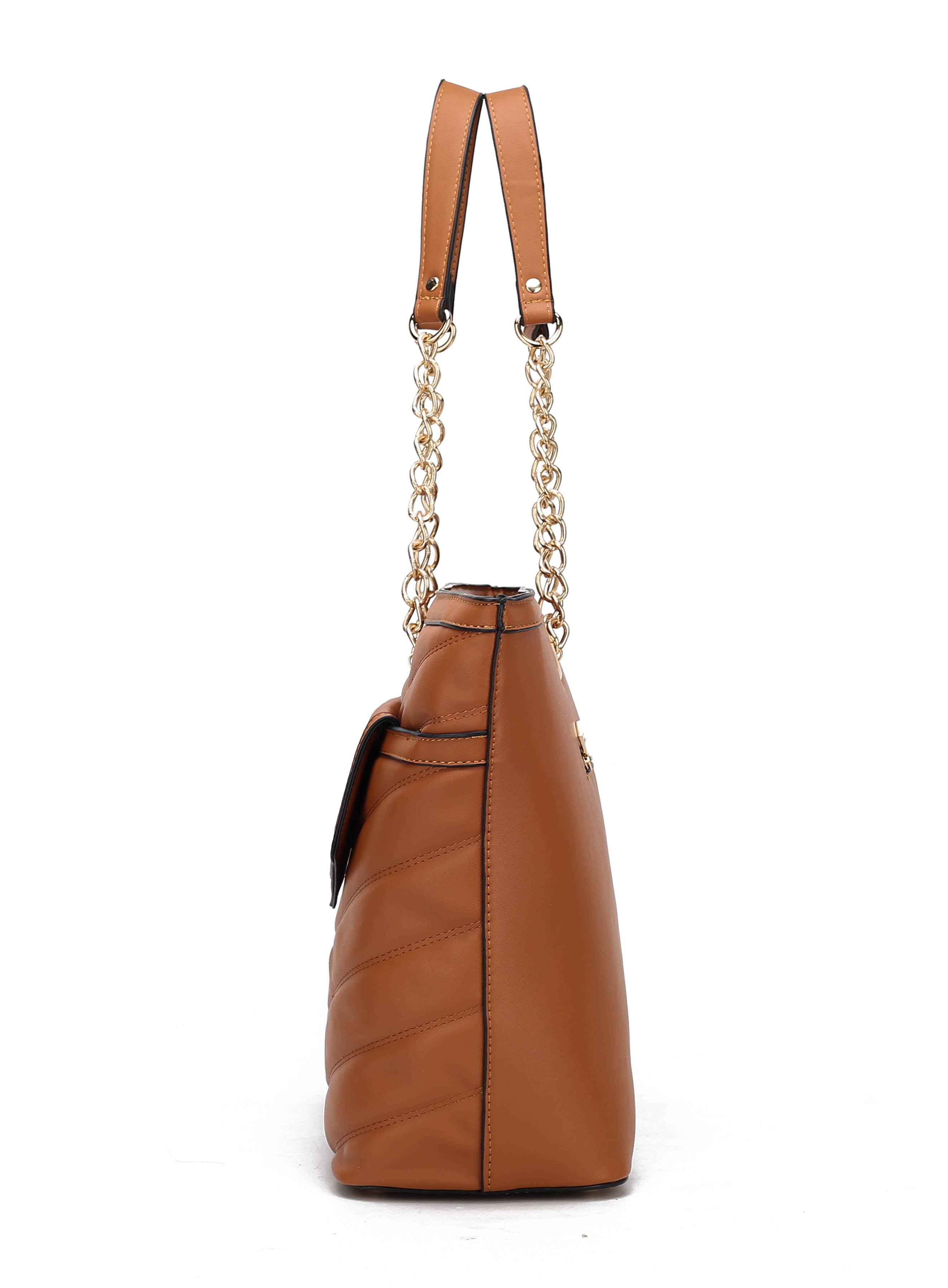 MKF Collection by Mia K. Chiari Tote Bag & Wristlet Wallet for Women - Designer Handbag Shoulder Bag by MKF Collection by Mia K.