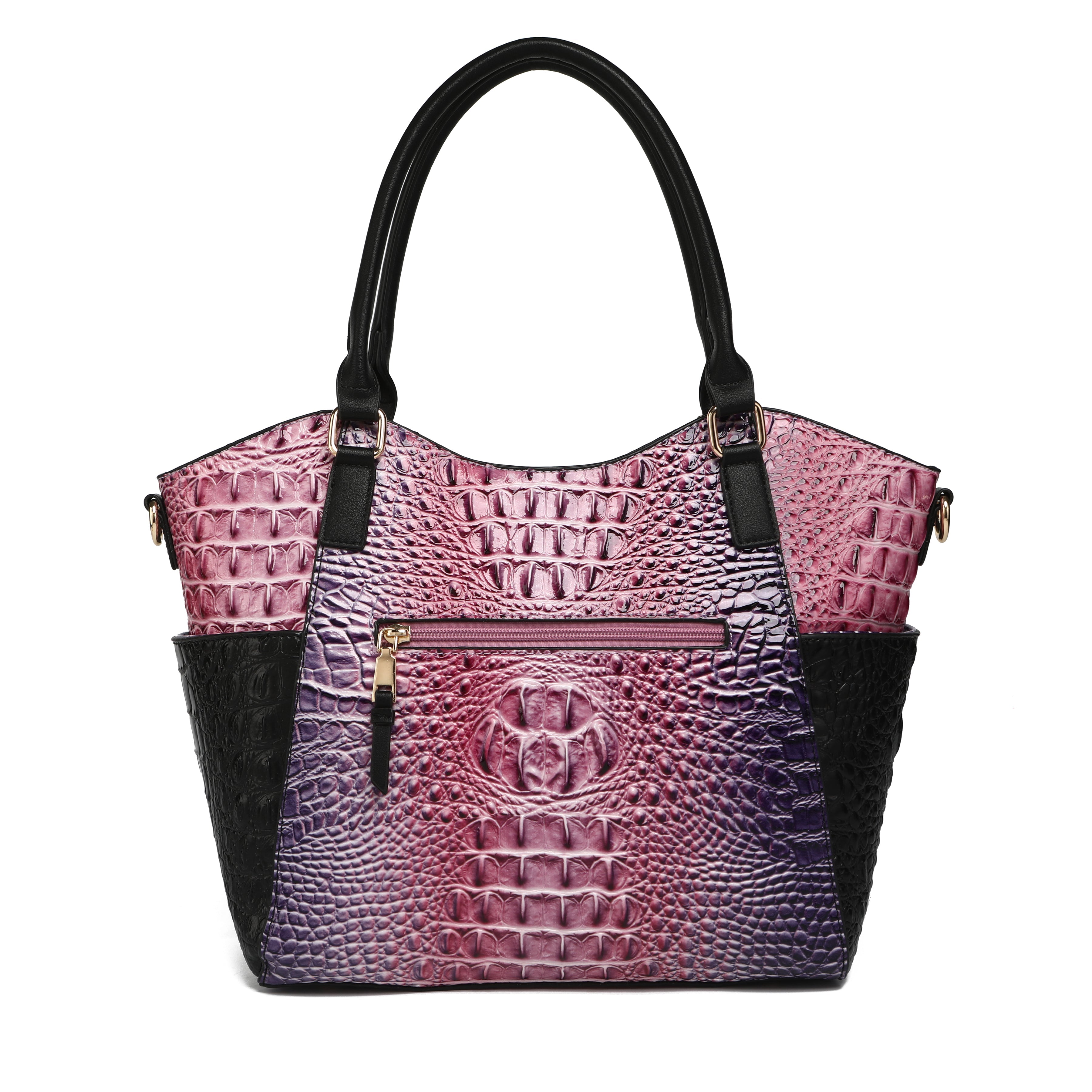 Janise Gradient Croc Tote handbag by MKF Collection by Mia K.