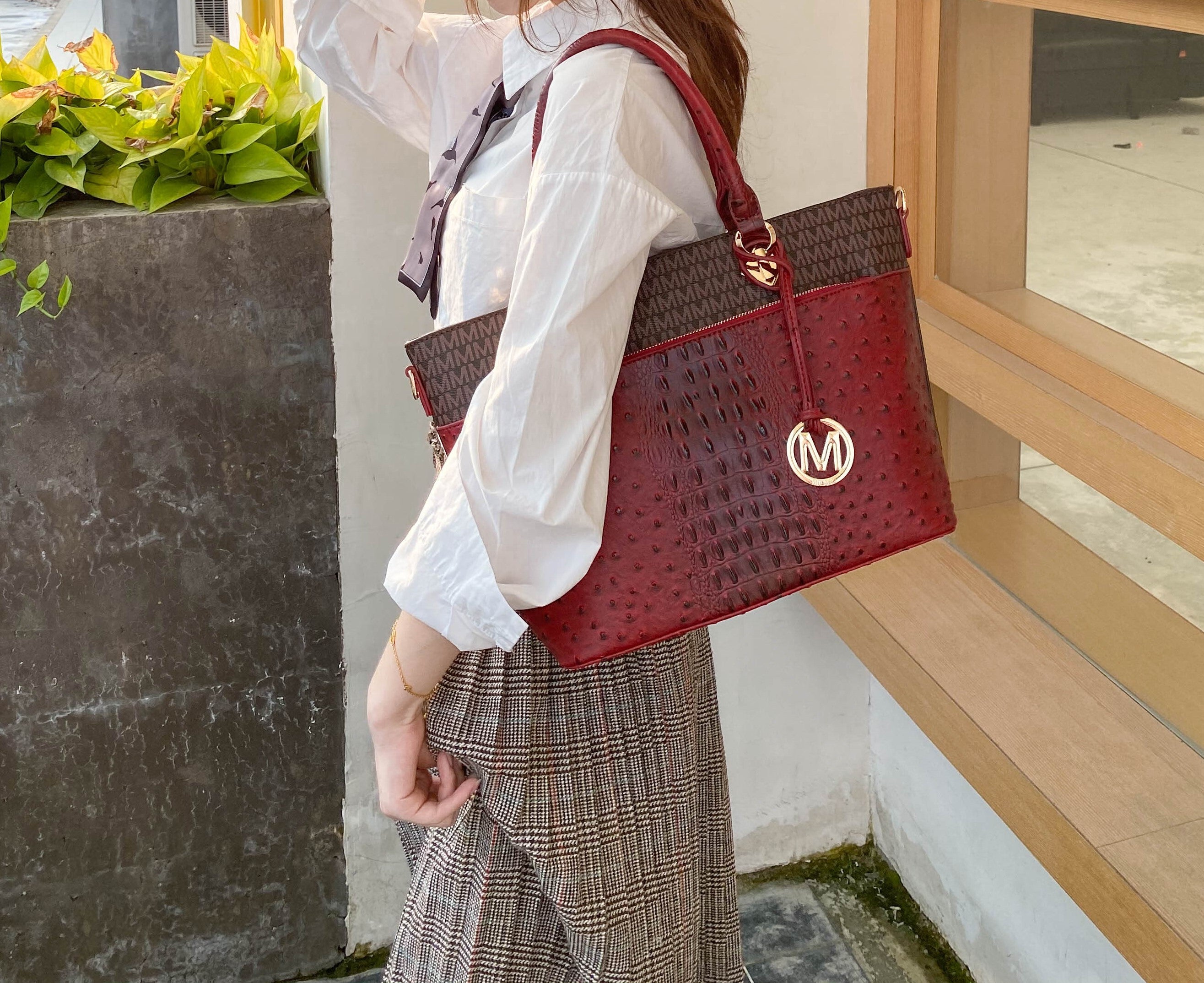 Shonda Signature Tote Bag and Set by MKF Collection by Mia K.