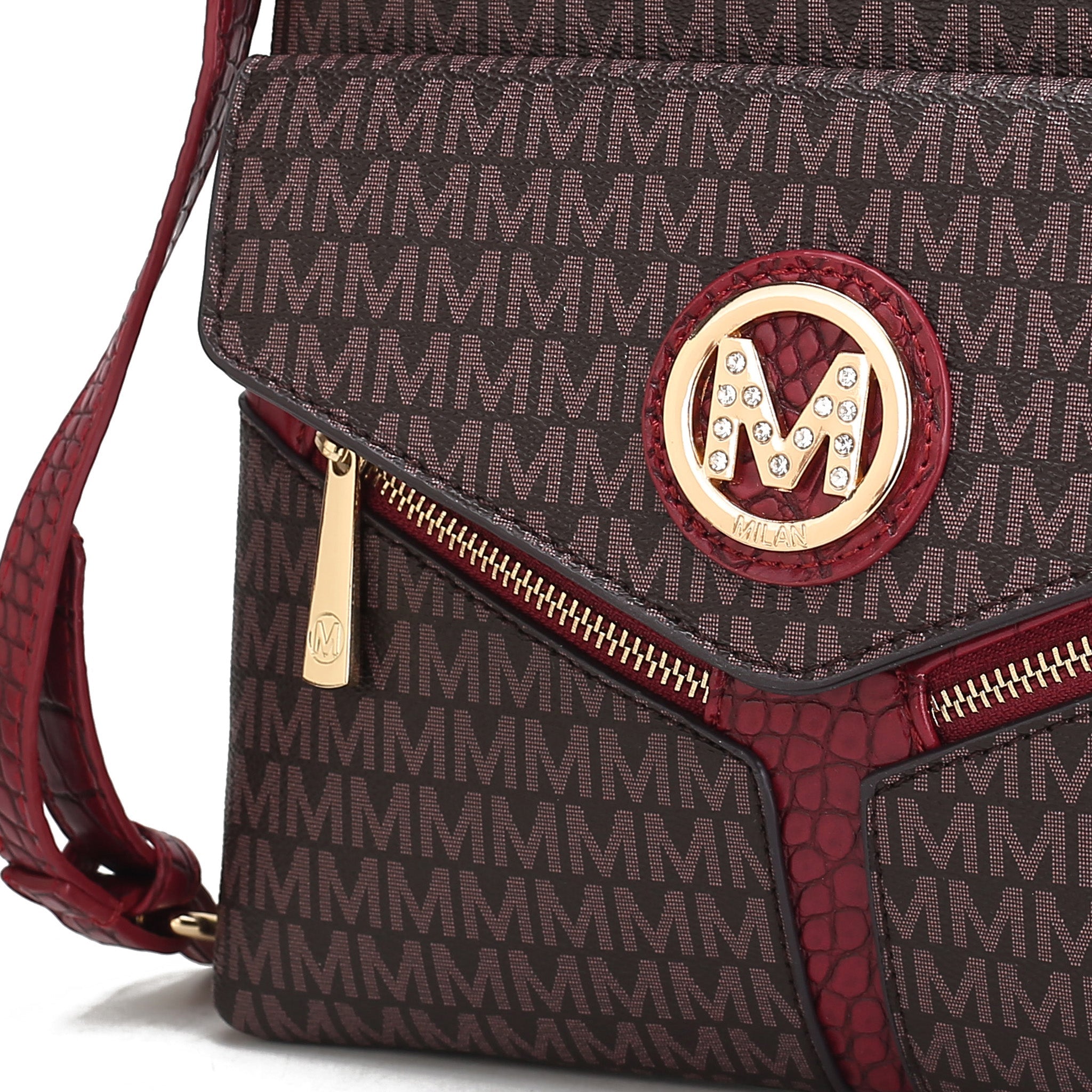 Tania Signature Crossbody Bag by MKF Collection by Mia K.