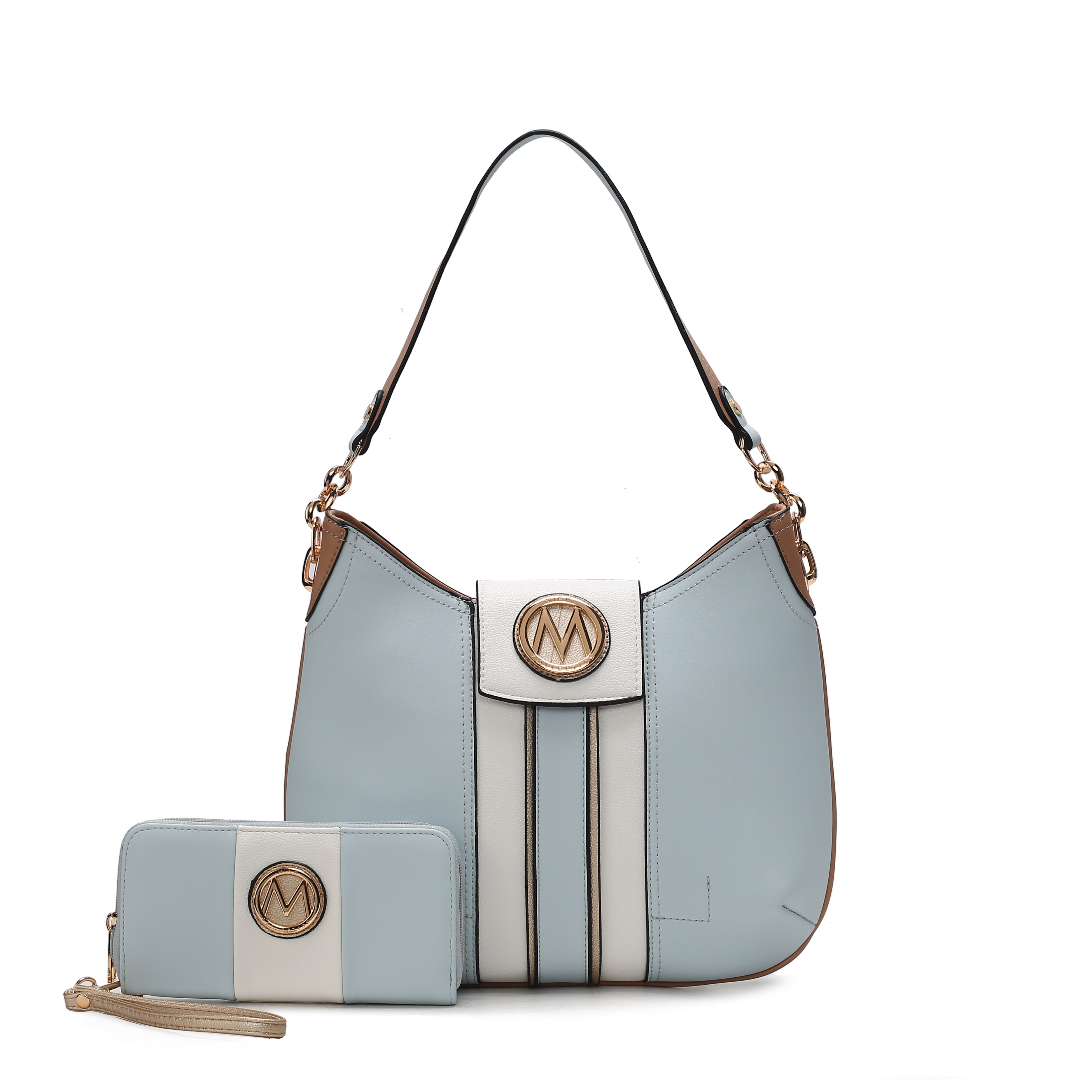 MKF Collection by Mia K. Women's Torri Hobo Bag and Set for Women Vegan Leather One size by MKF Collection by Mia K.