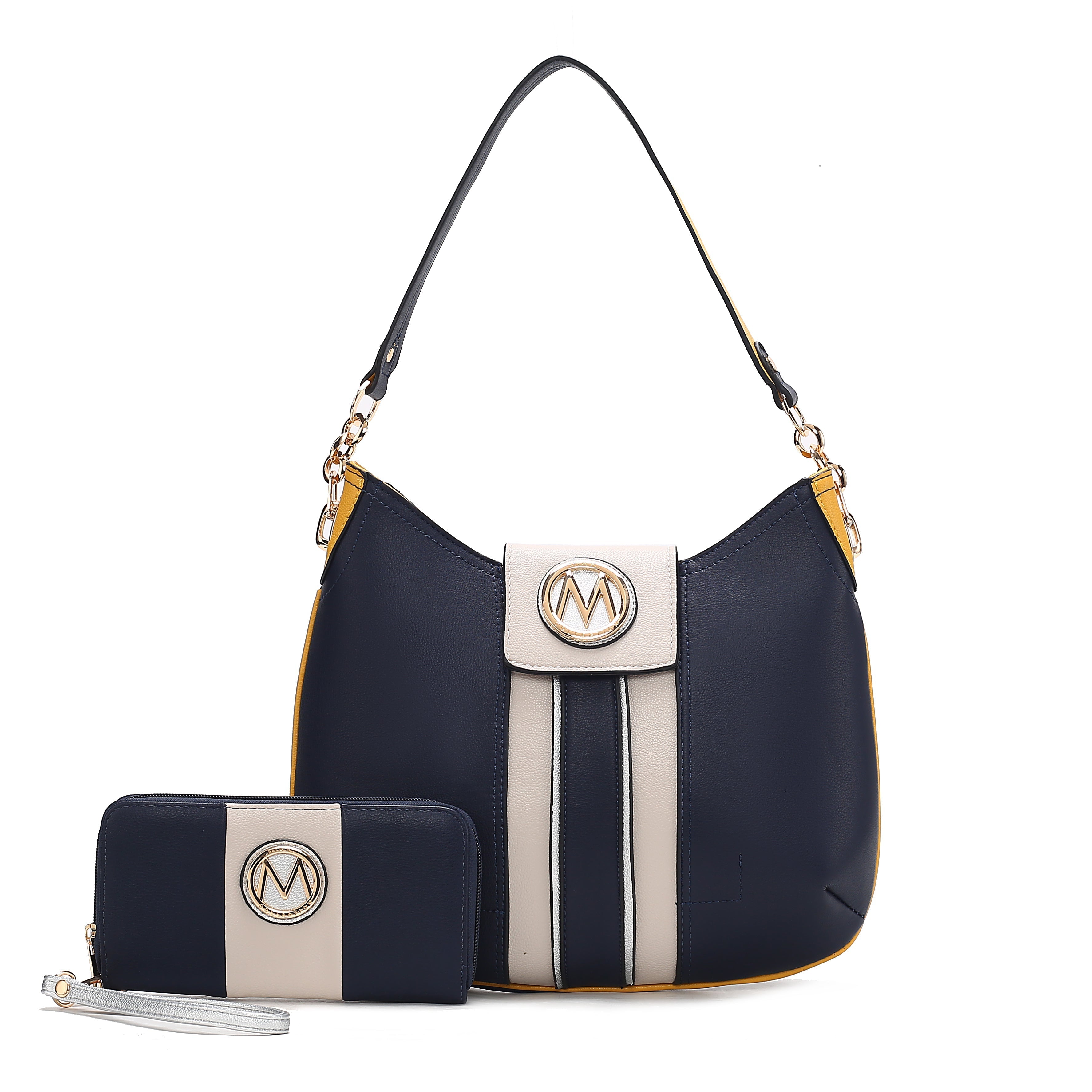 MKF Collection by Mia K. Women's Torri Hobo Bag and Set for Women Vegan Leather One size by MKF Collection by Mia K.