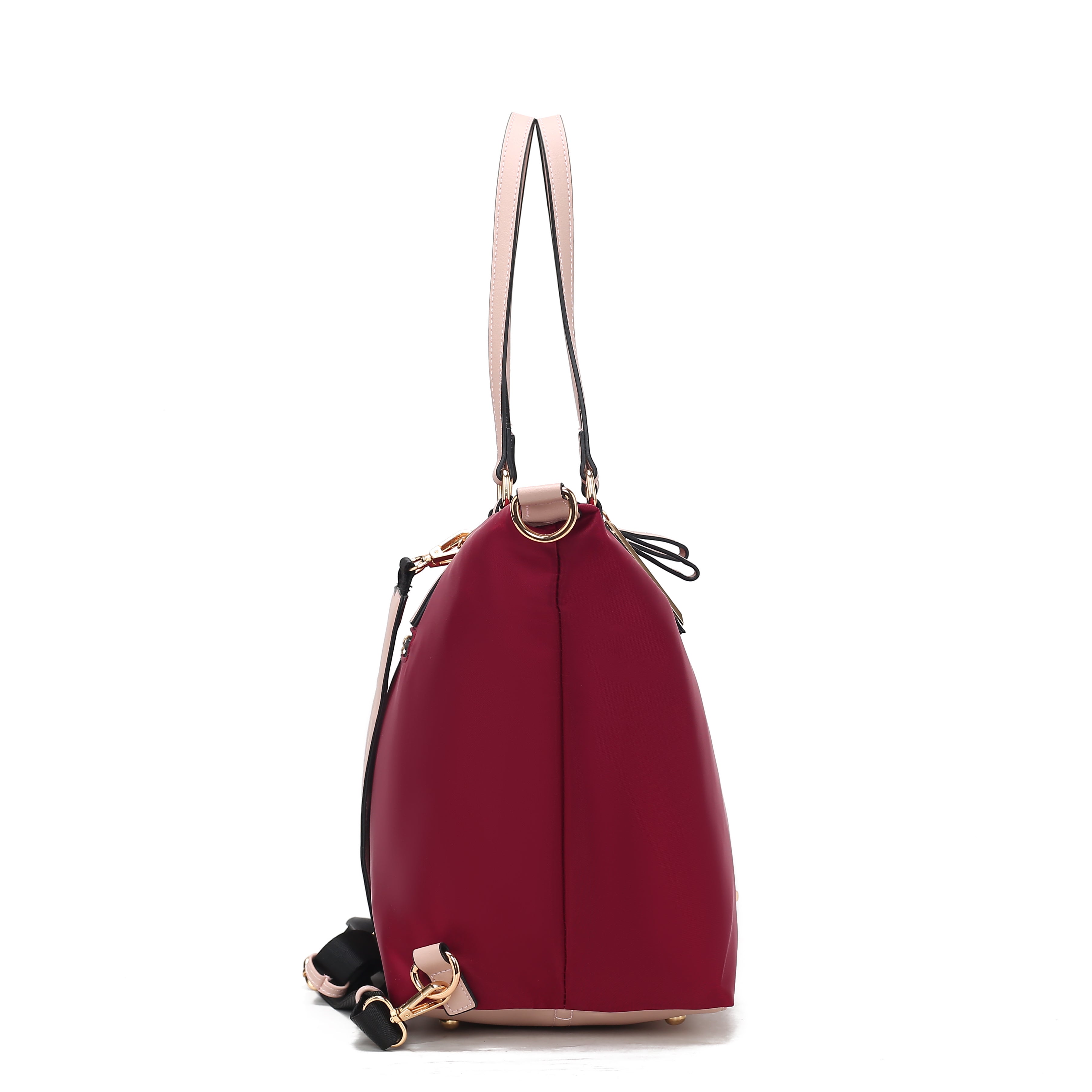 MKF Collection by Mia K. Women's Layla Convertible Weekender Nylon Shoulder Bag, Travel Bag by MKF Collection by Mia K.