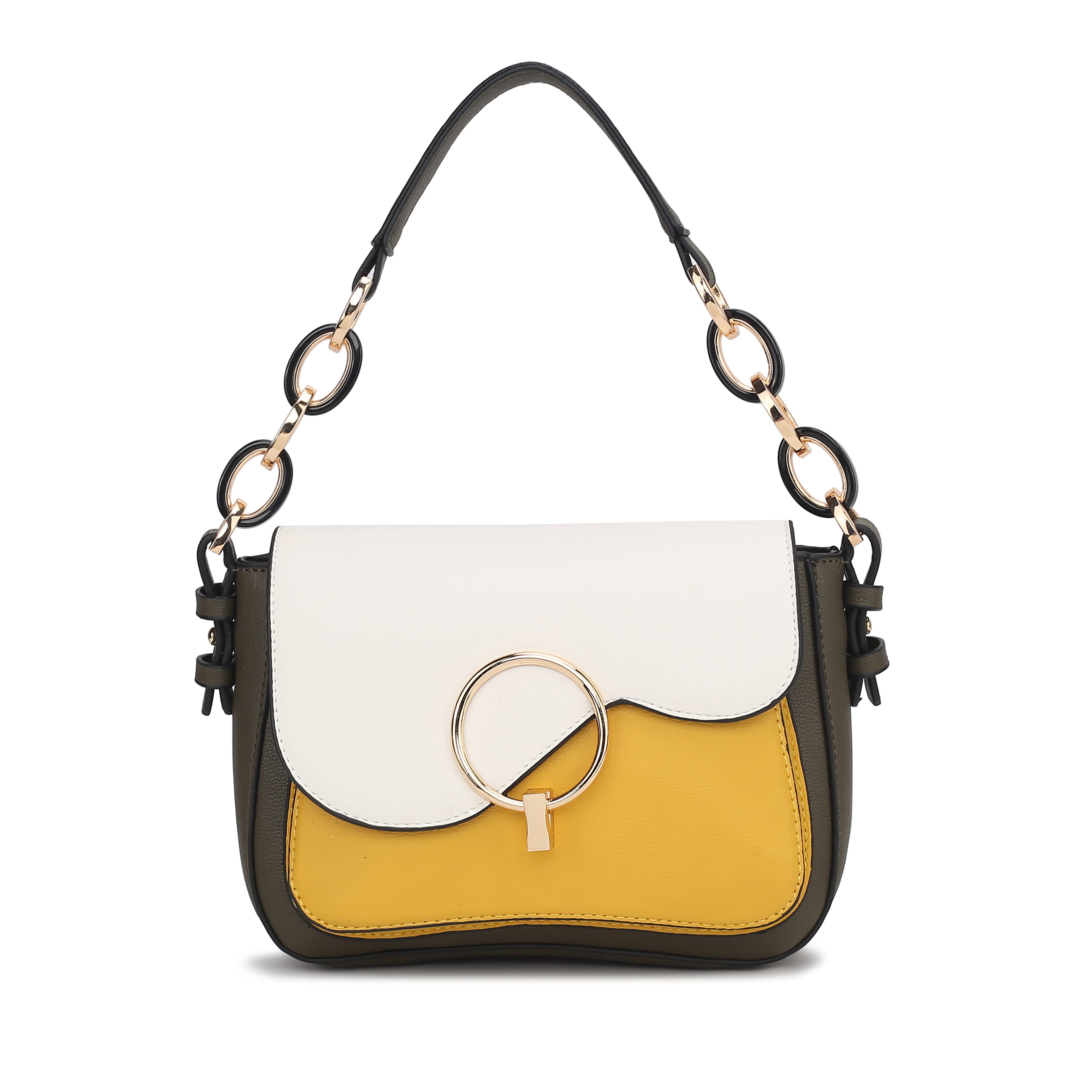 MKF Collection by Mia K. Women's Fantasia Shouder Bag for Women PU Leather Pocketbook Handbag Medium Side Messenger Purse by MKF Collection by Mia K.