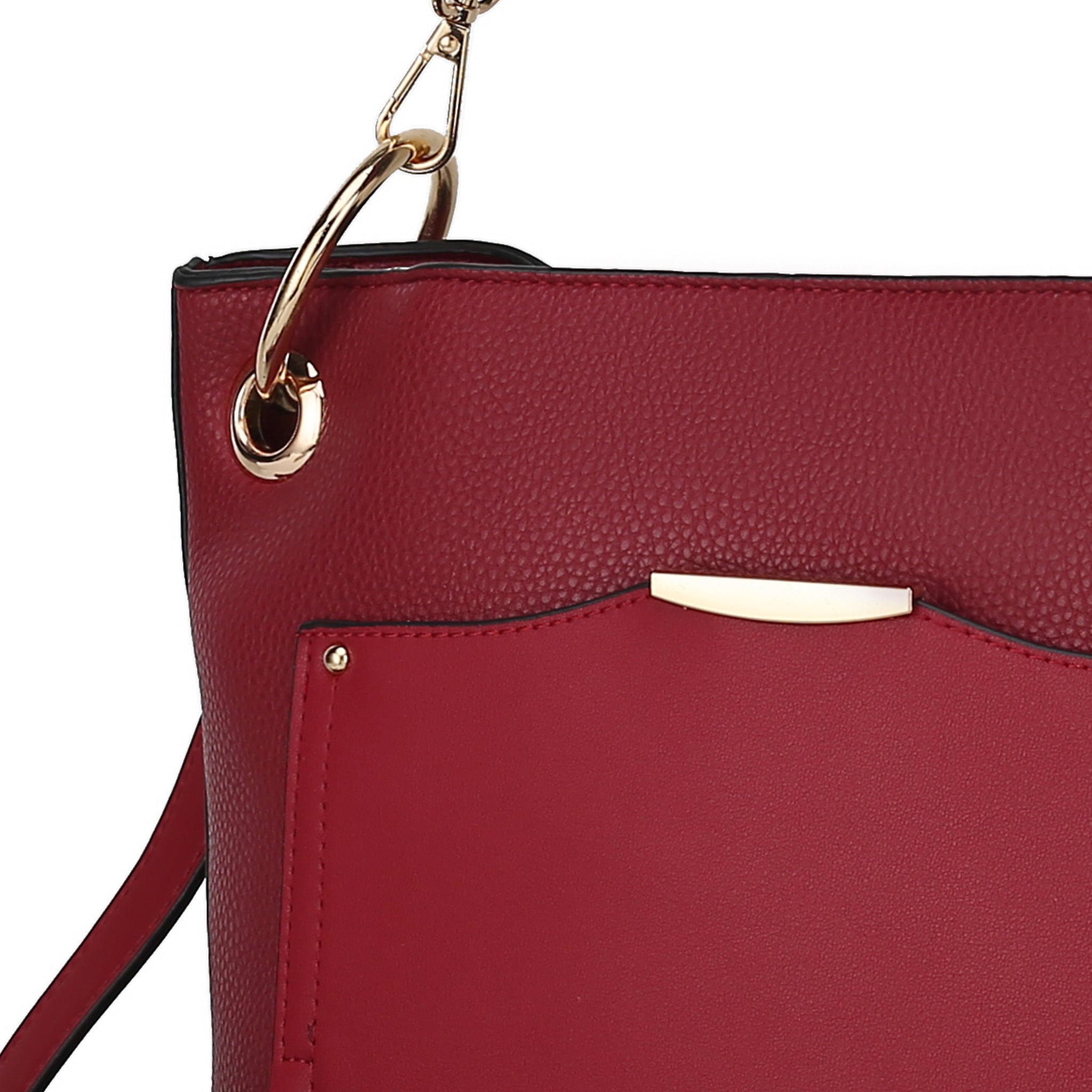 MKF Collection by Mia K. Grace Women's Shoulder Bag & Wristlet Wallet Purse Set by MKF Collection by Mia K.