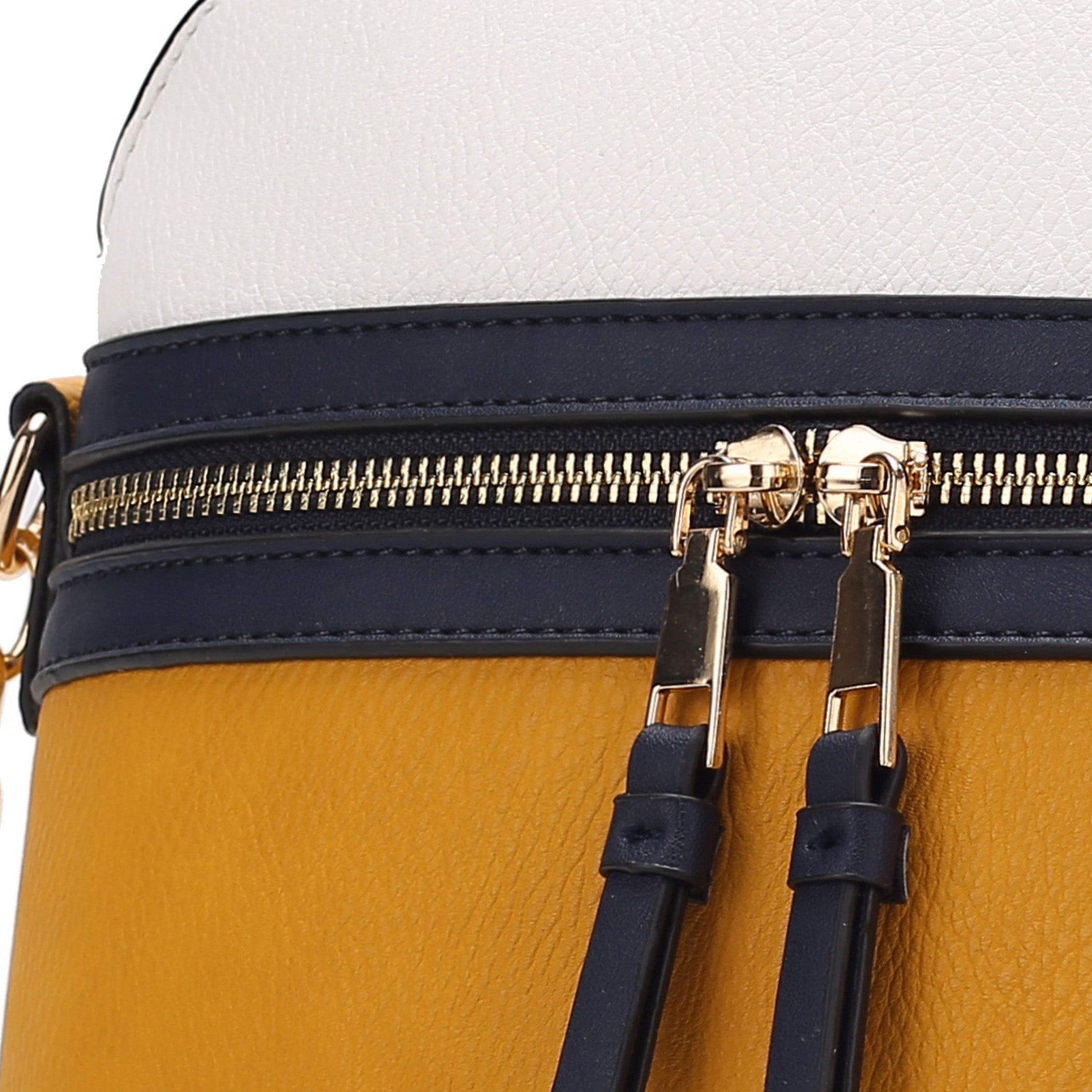 MKF Collection by Mia K. Women's Karelyn Crossbody Bag for Women, Vegan Leather Pocketbook Handbag Pocket Messenger Purse by MKF Collection by Mia K.