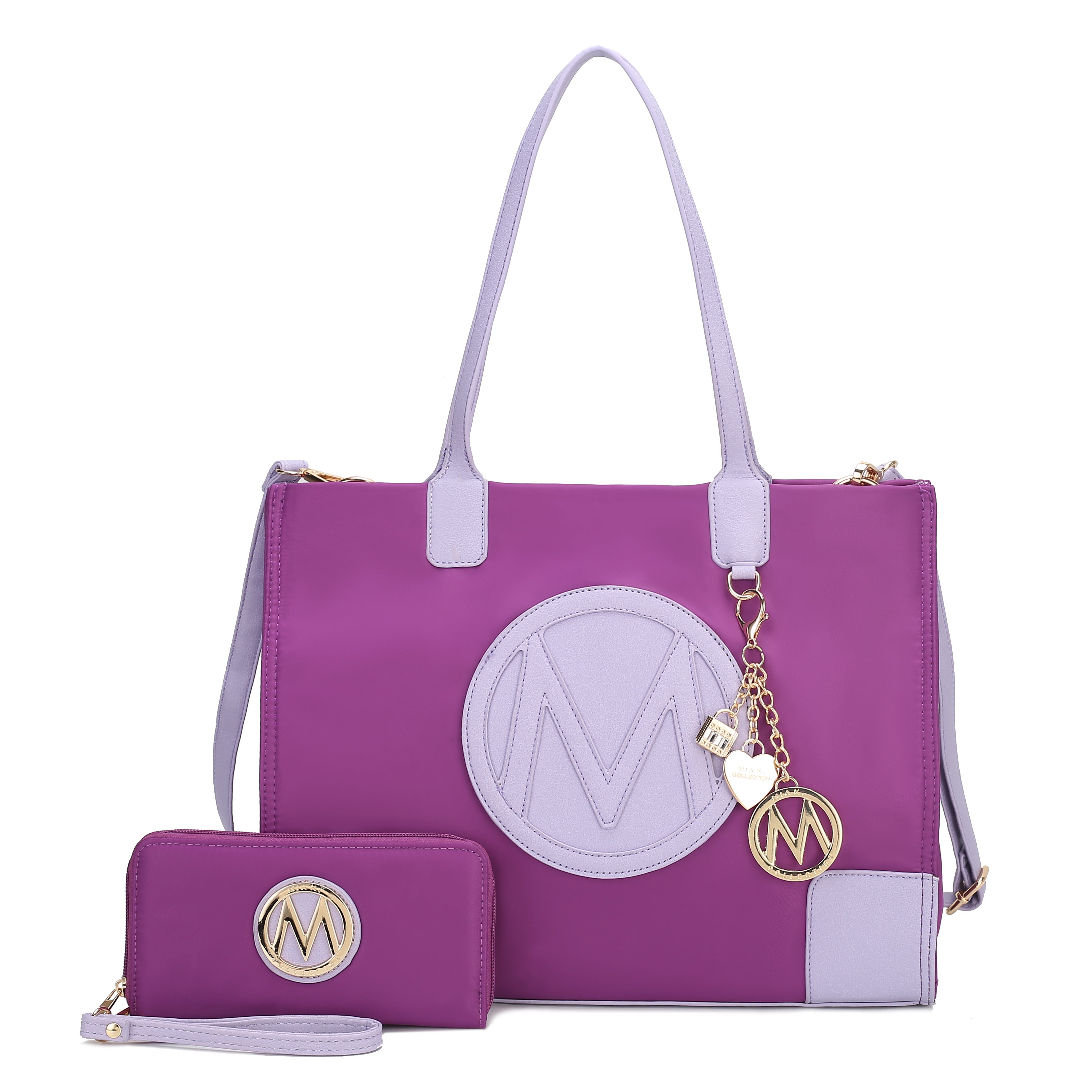 Louise Tote Bag and Wallet Set by MKF Collection by Mia K.