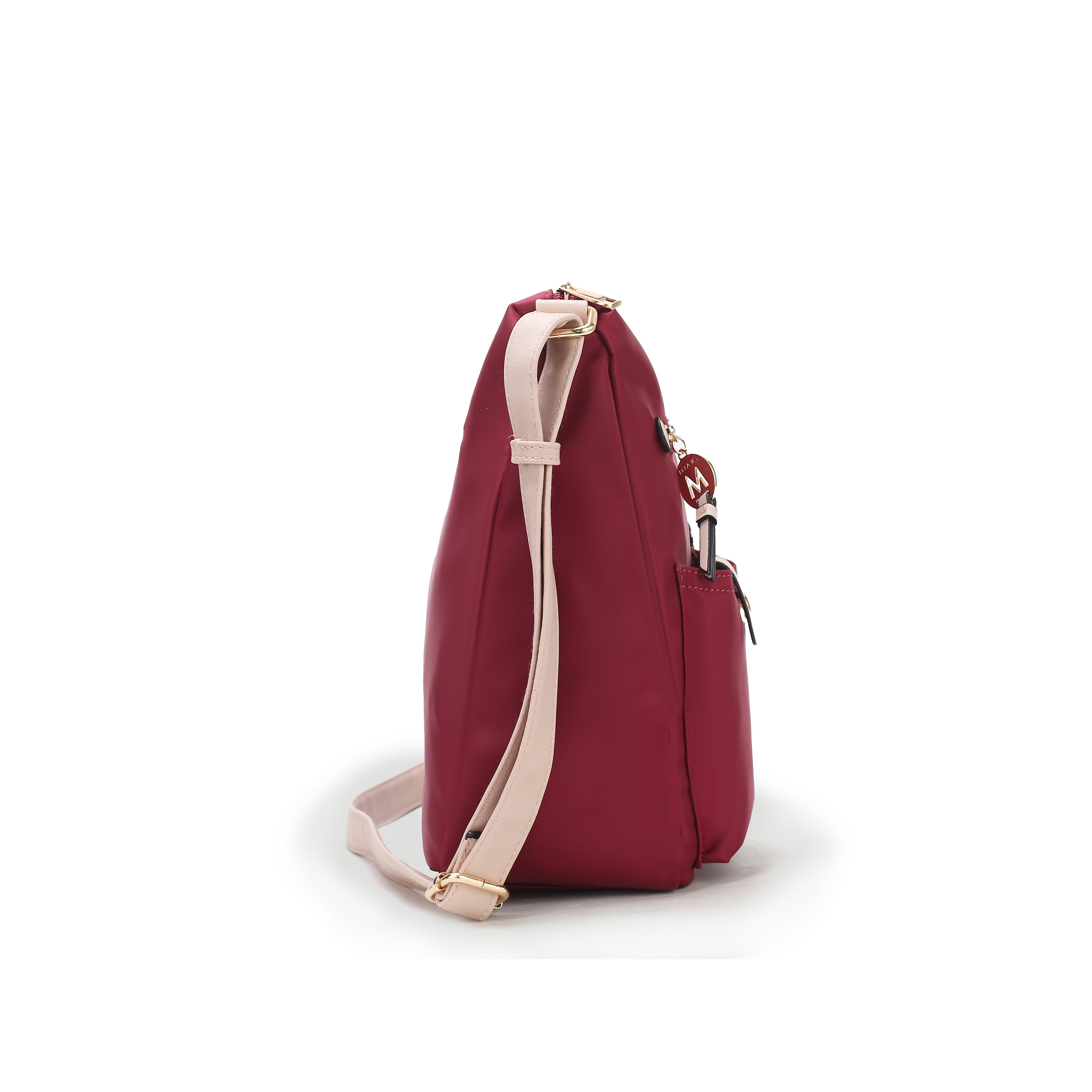 MKF Collection by Mia K. Women's Serena Shoulder Bag  for Women, Nylon PocketBook Handbag Shoulder Bag by MKF Collection by Mia K.