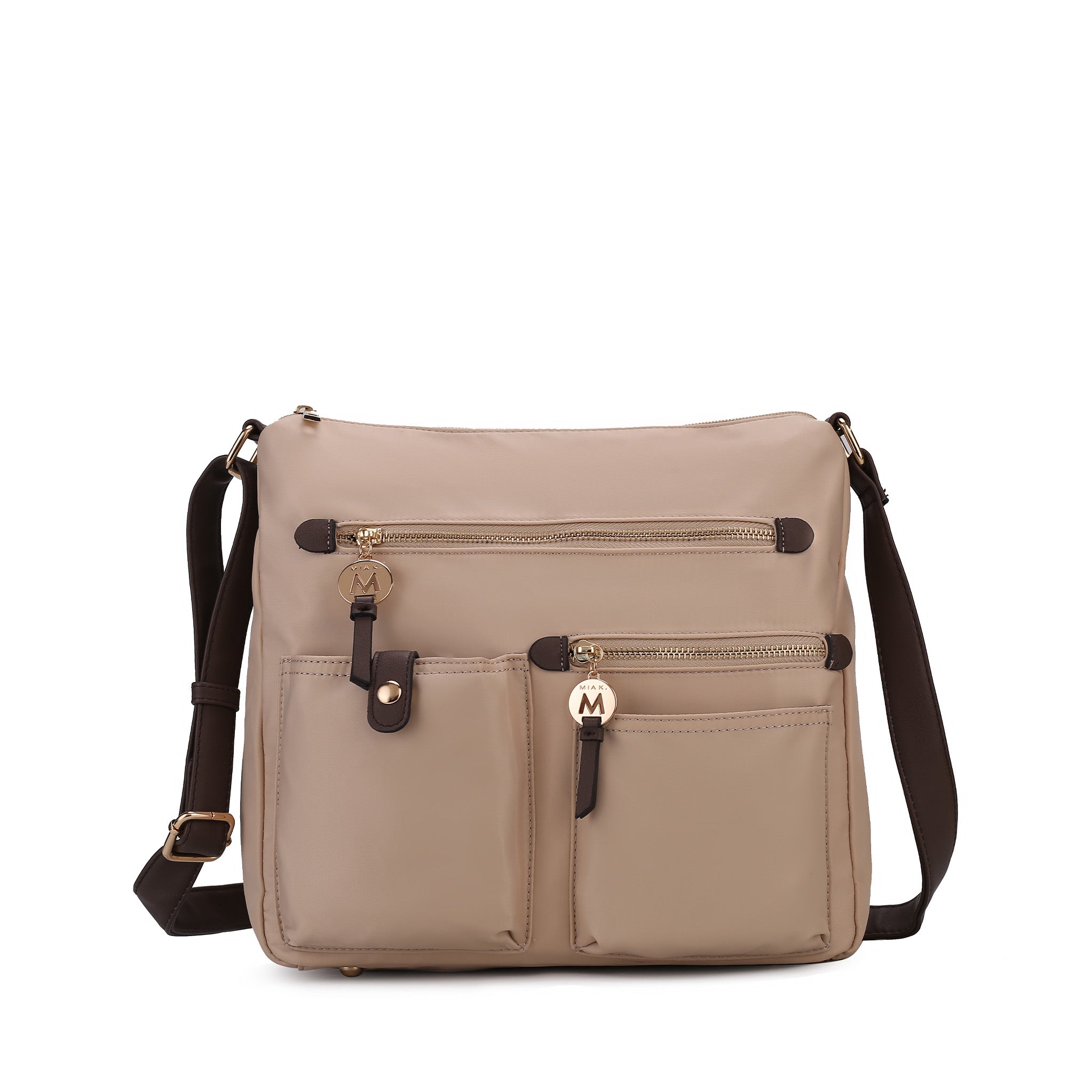 MKF Collection by Mia K. Women's Serena Shoulder Bag  for Women, Nylon PocketBook Handbag Shoulder Bag by MKF Collection by Mia K.