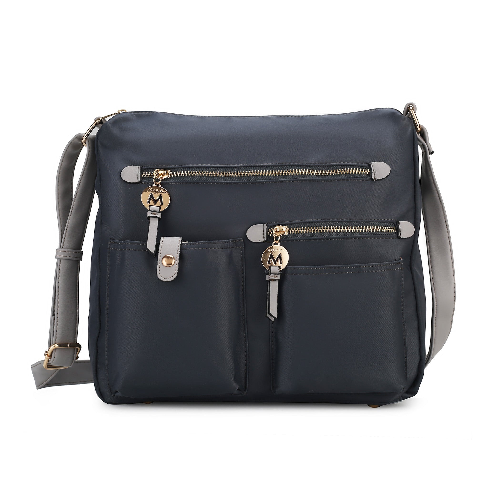 MKF Collection by Mia K. Women's Serena Shoulder Bag  for Women, Nylon PocketBook Handbag Shoulder Bag by MKF Collection by Mia K.