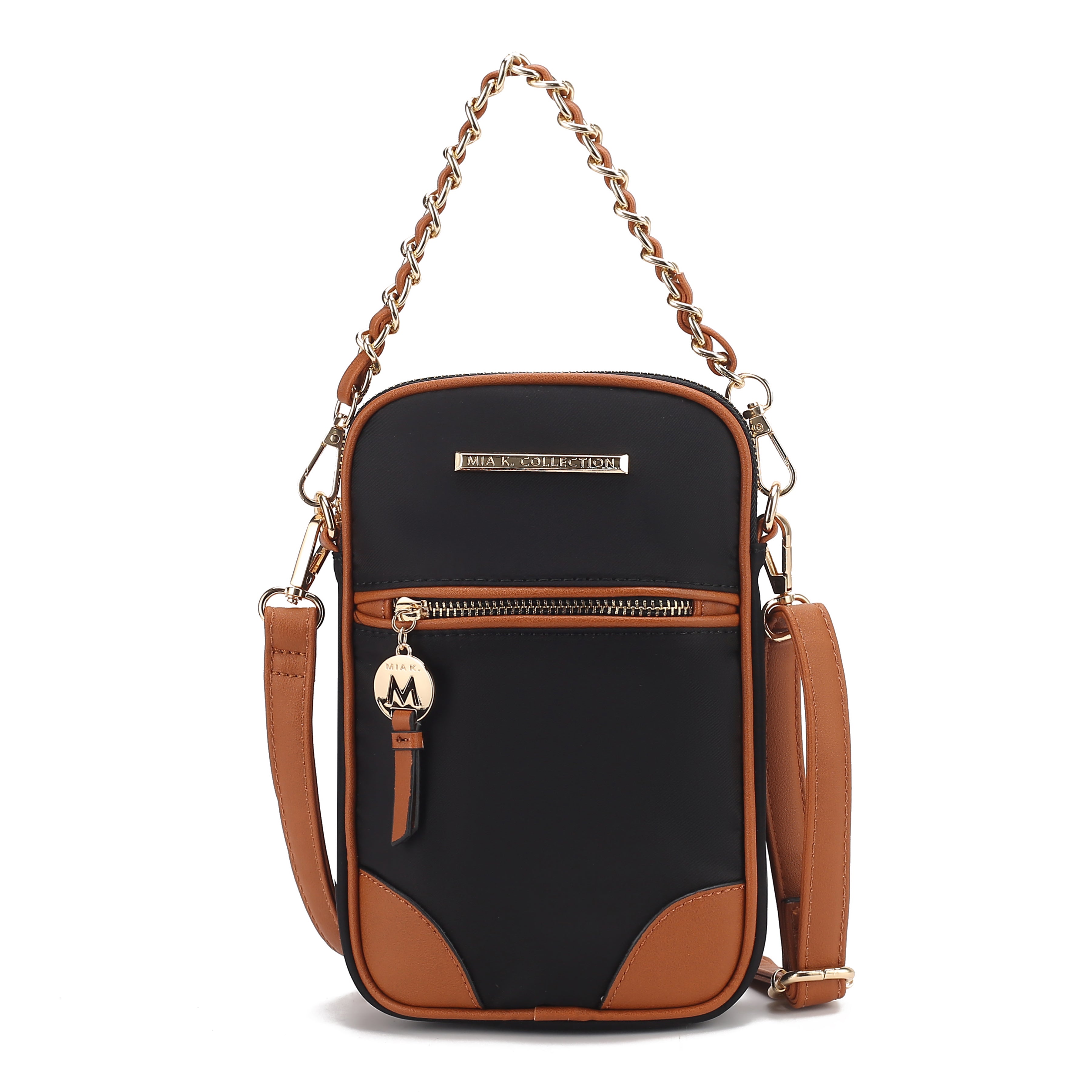 MKF Collection by Mia K. Women's Sue Crossbody bag vegan Leather Shoulder Bag Phone Bag Handbag Purse by MKF Collection by Mia K.