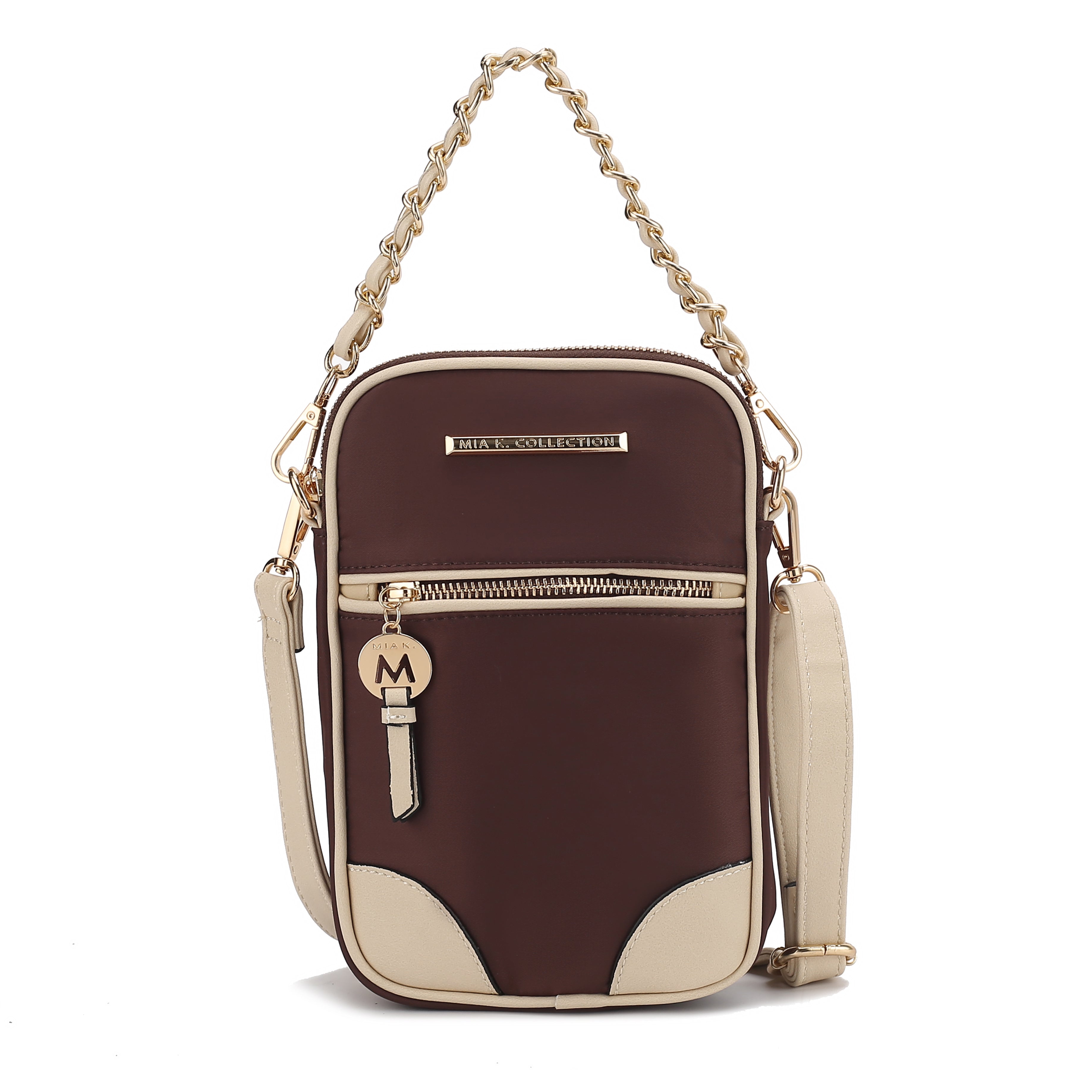 MKF Collection by Mia K. Women's Sue Crossbody bag vegan Leather Shoulder Bag Phone Bag Handbag Purse by MKF Collection by Mia K.